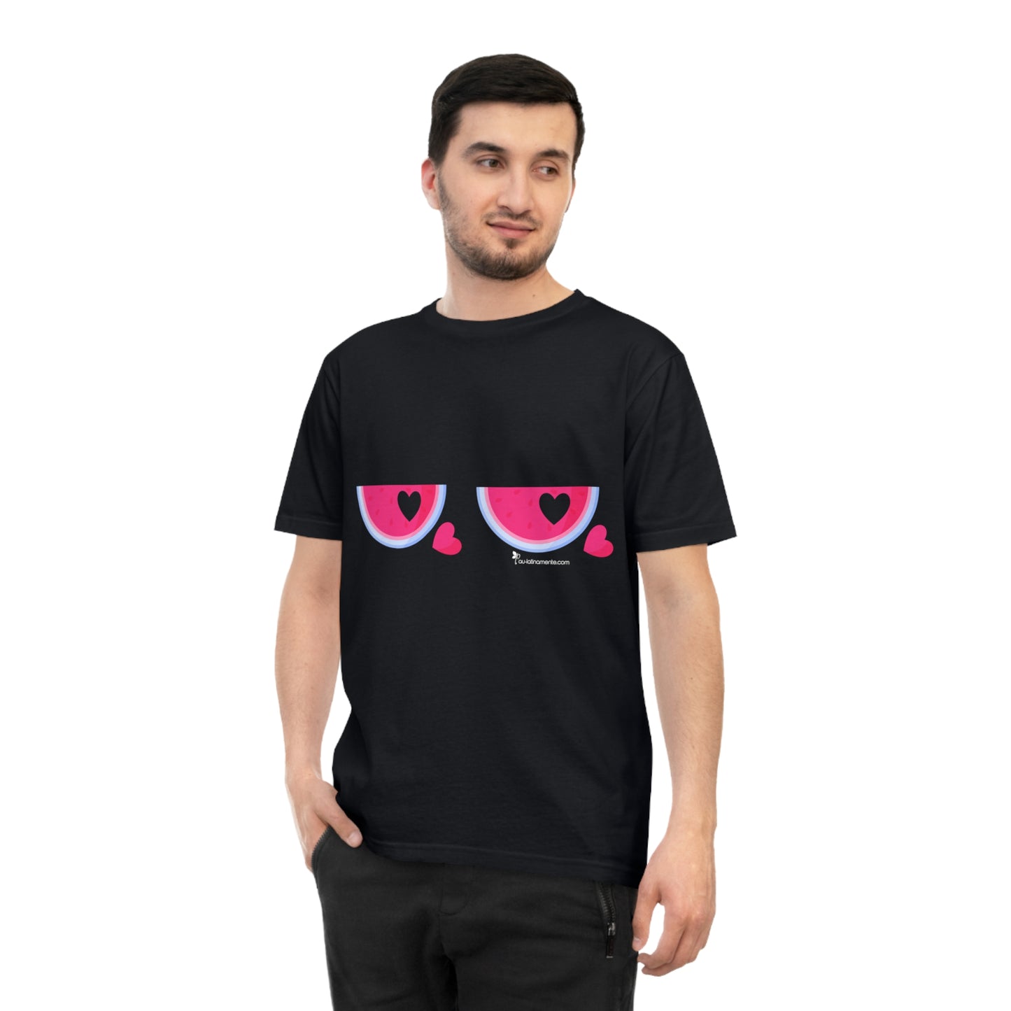 En dos melones Black/Blue - Unisex Classic Jersey T-shirt