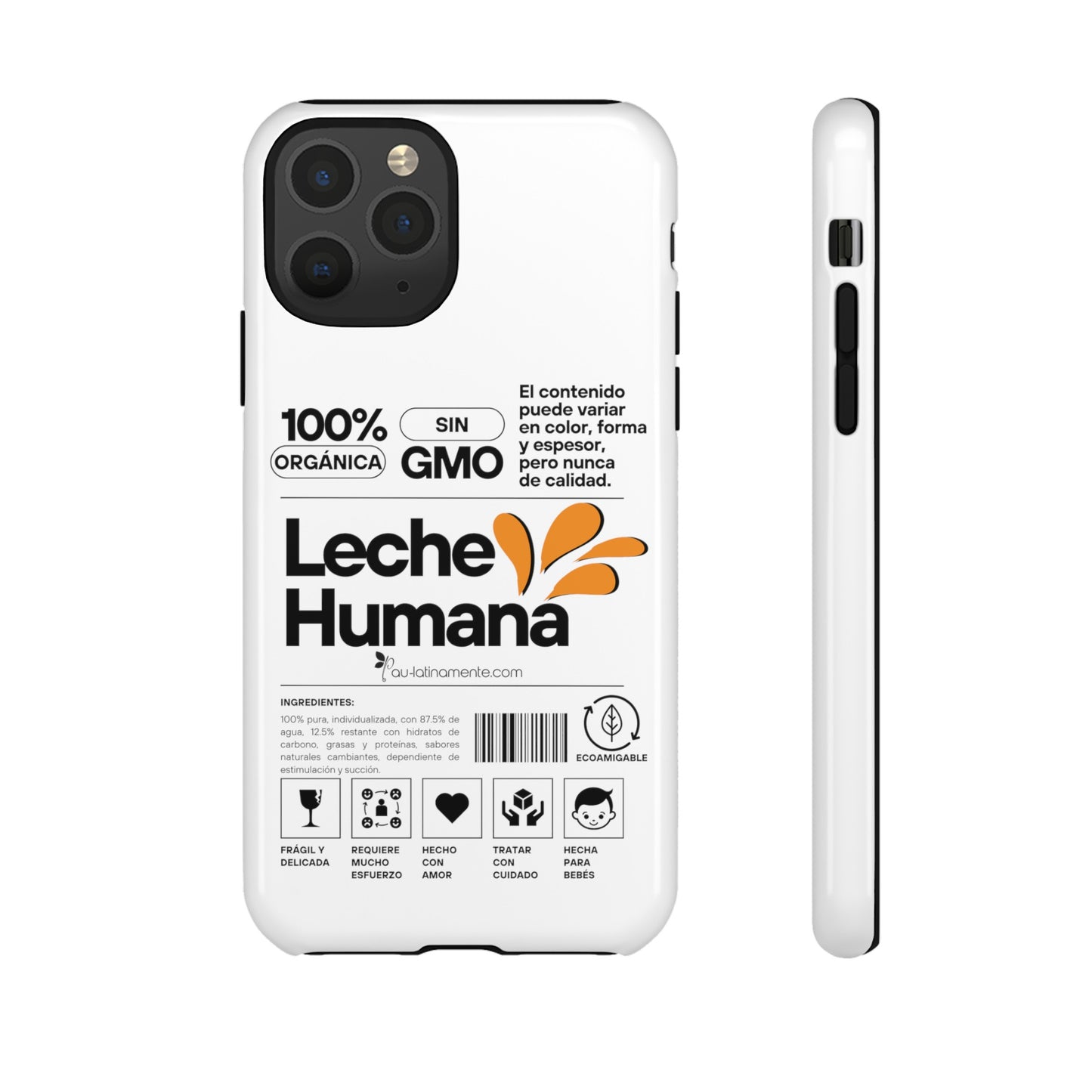Etiqueta Leche Humana Tough Cases