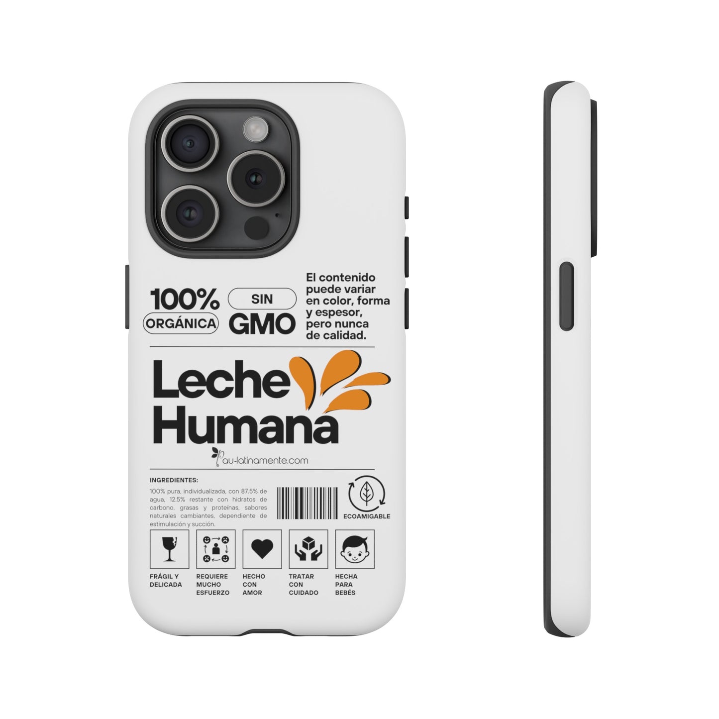 Etiqueta Leche Humana Tough Cases