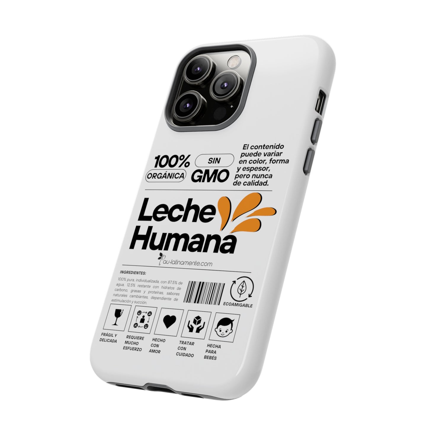 Etiqueta Leche Humana Tough Cases