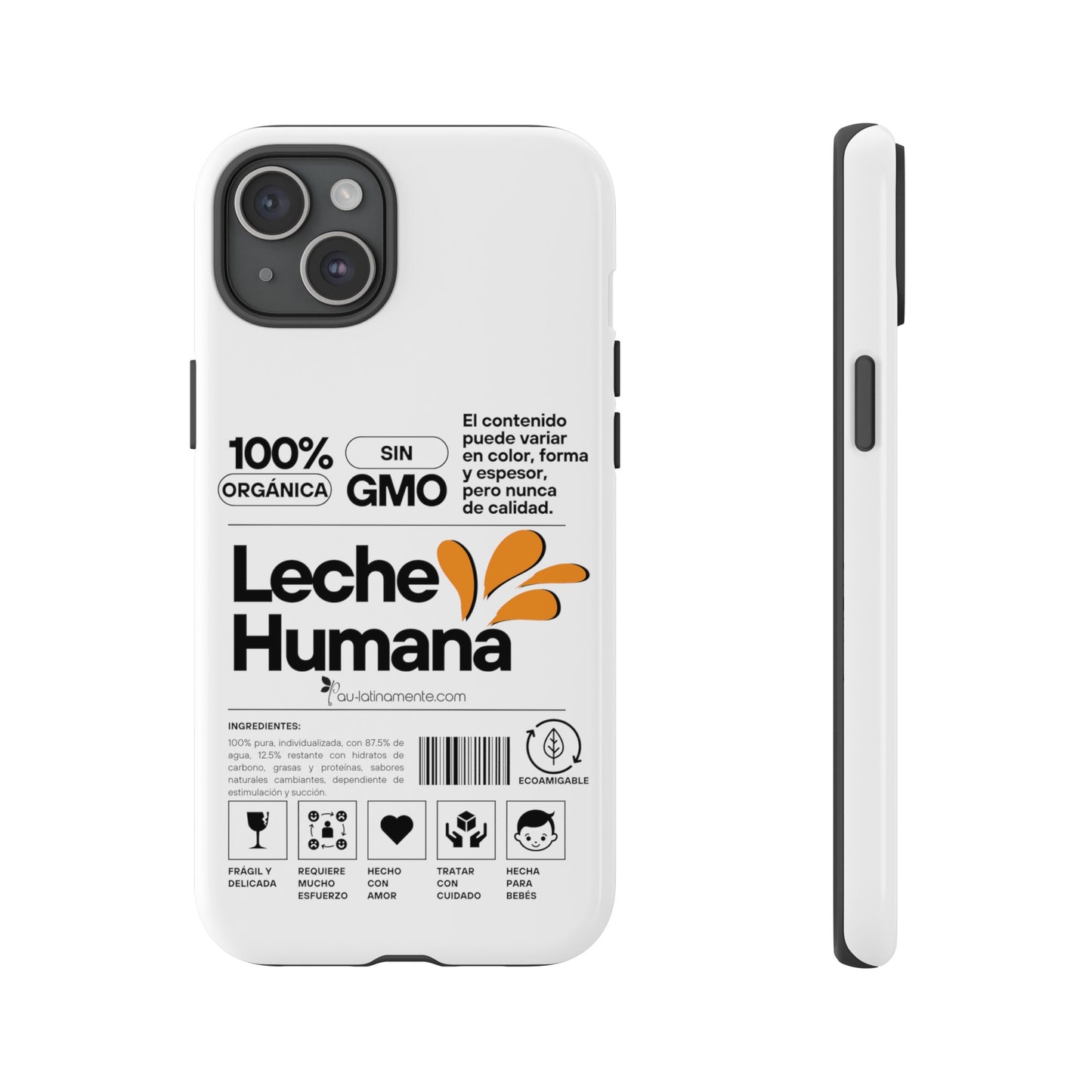 Etiqueta Leche Humana Tough Cases