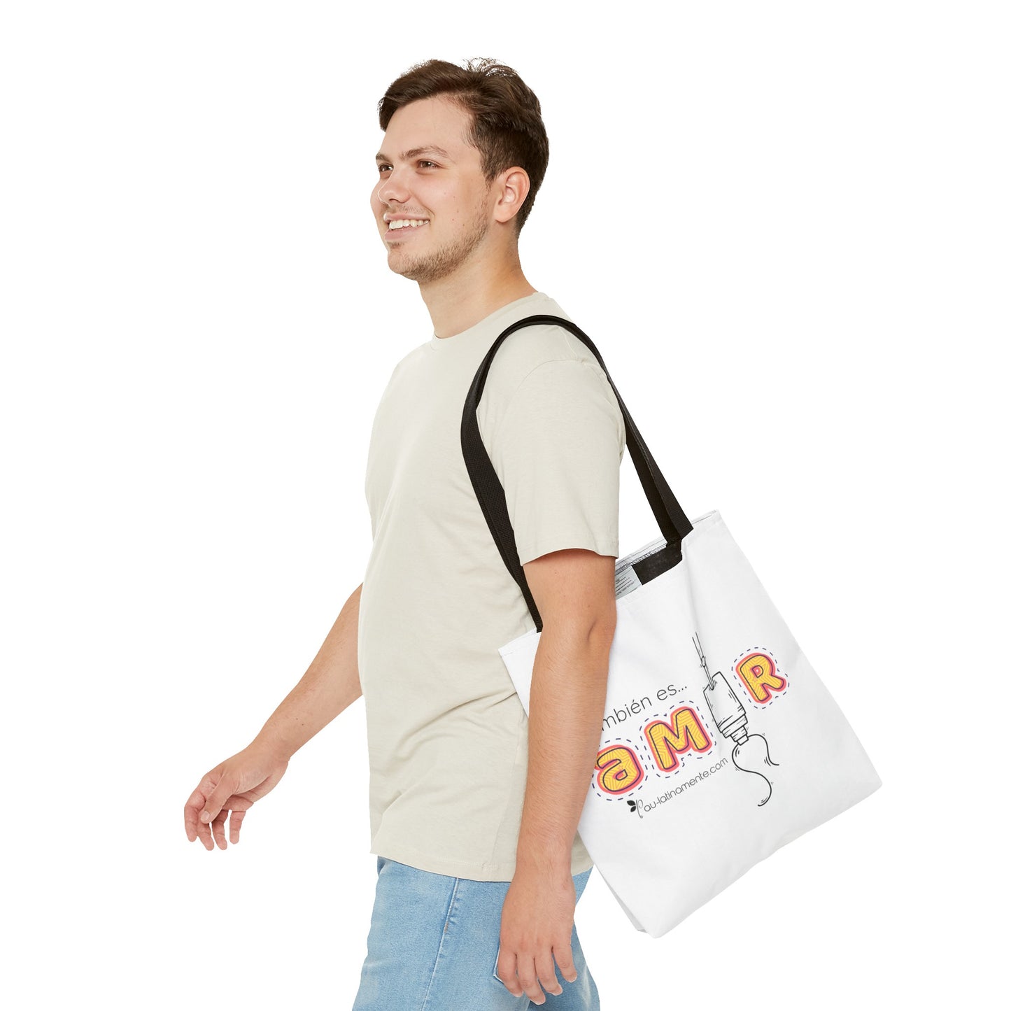 Suplementar también es amor - Tote Bag (AOP)