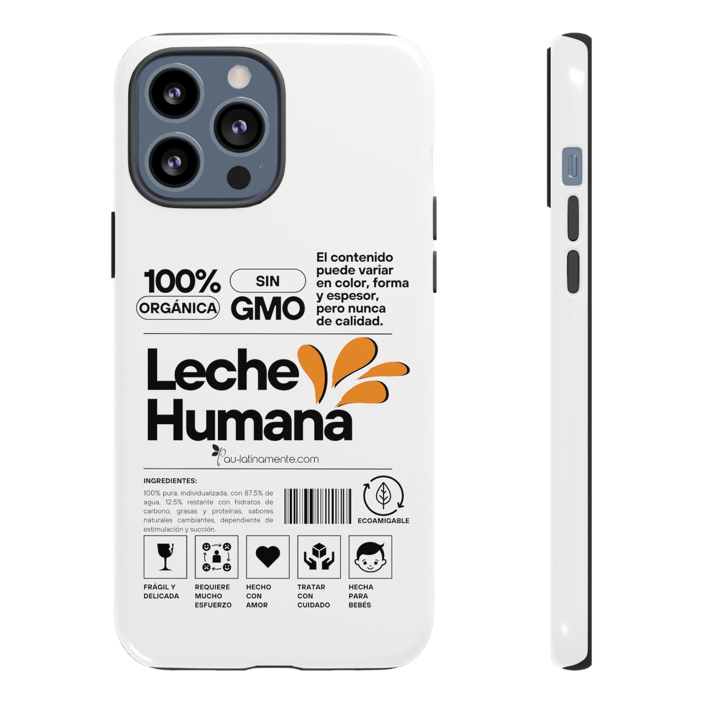 Etiqueta Leche Humana Tough Cases