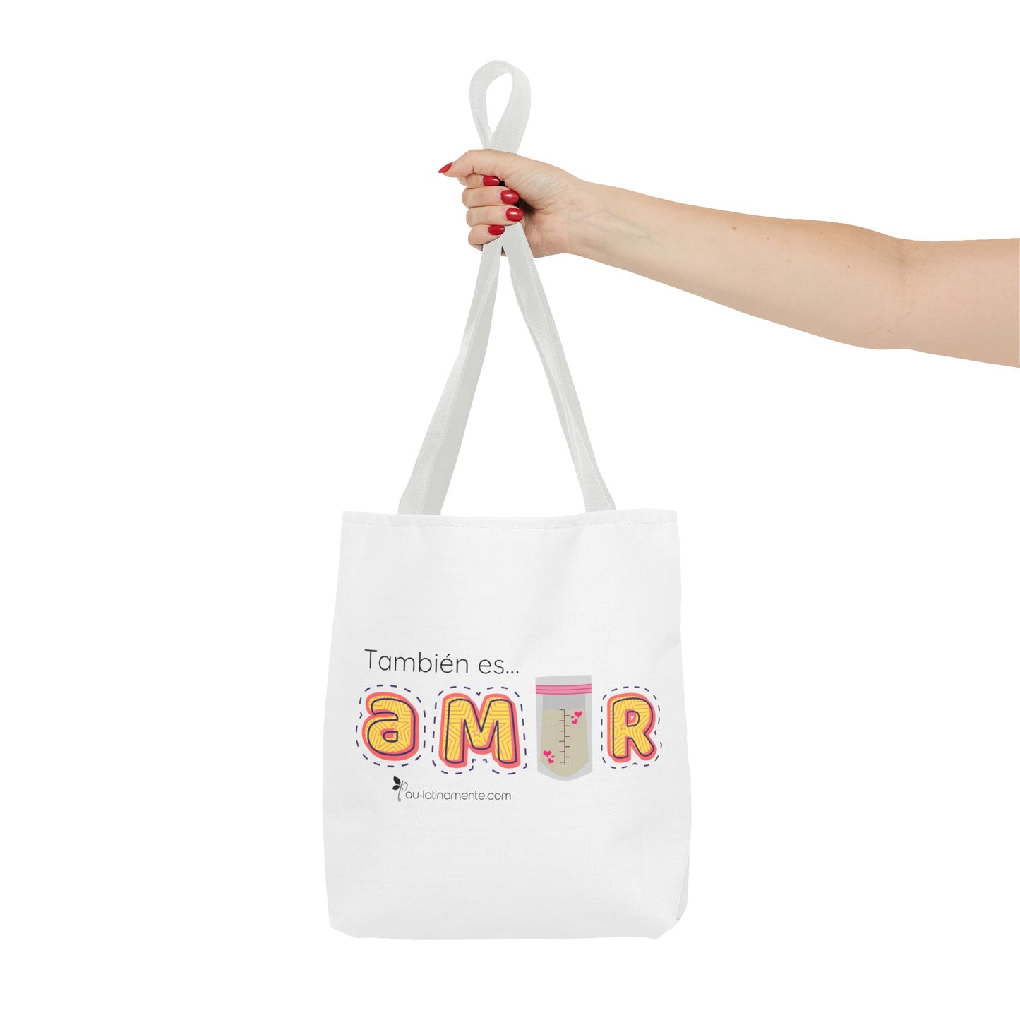 Leche extraída es amor - Tote Bag (AOP)