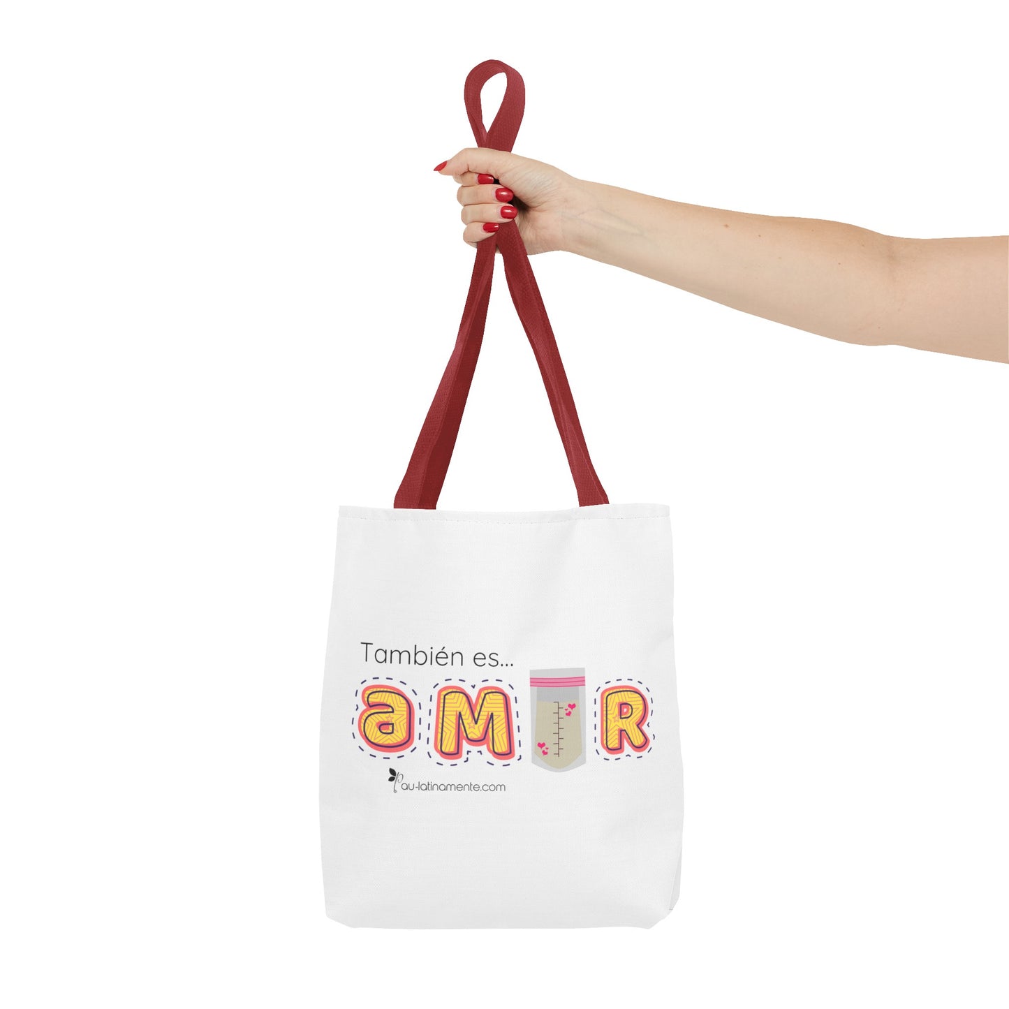 Leche extraída es amor - Tote Bag (AOP)