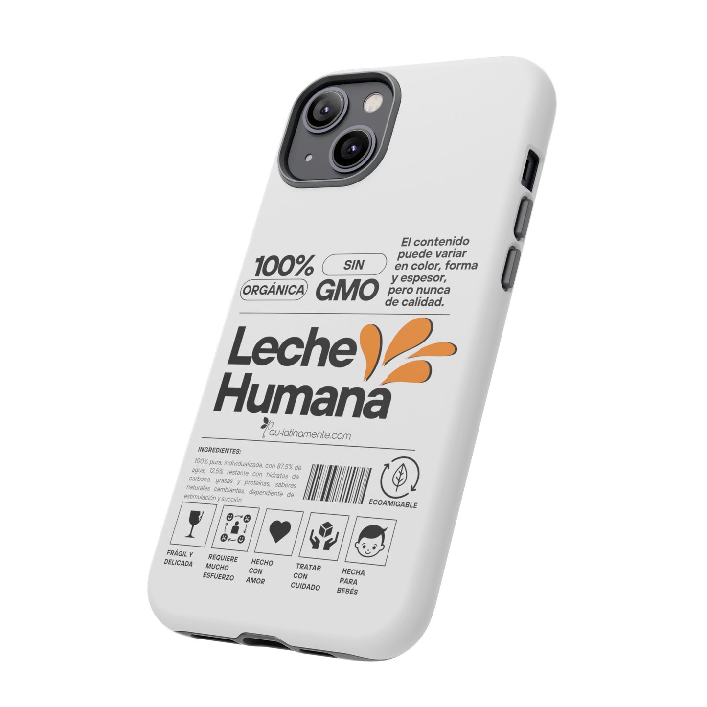 Etiqueta Leche Humana Tough Cases