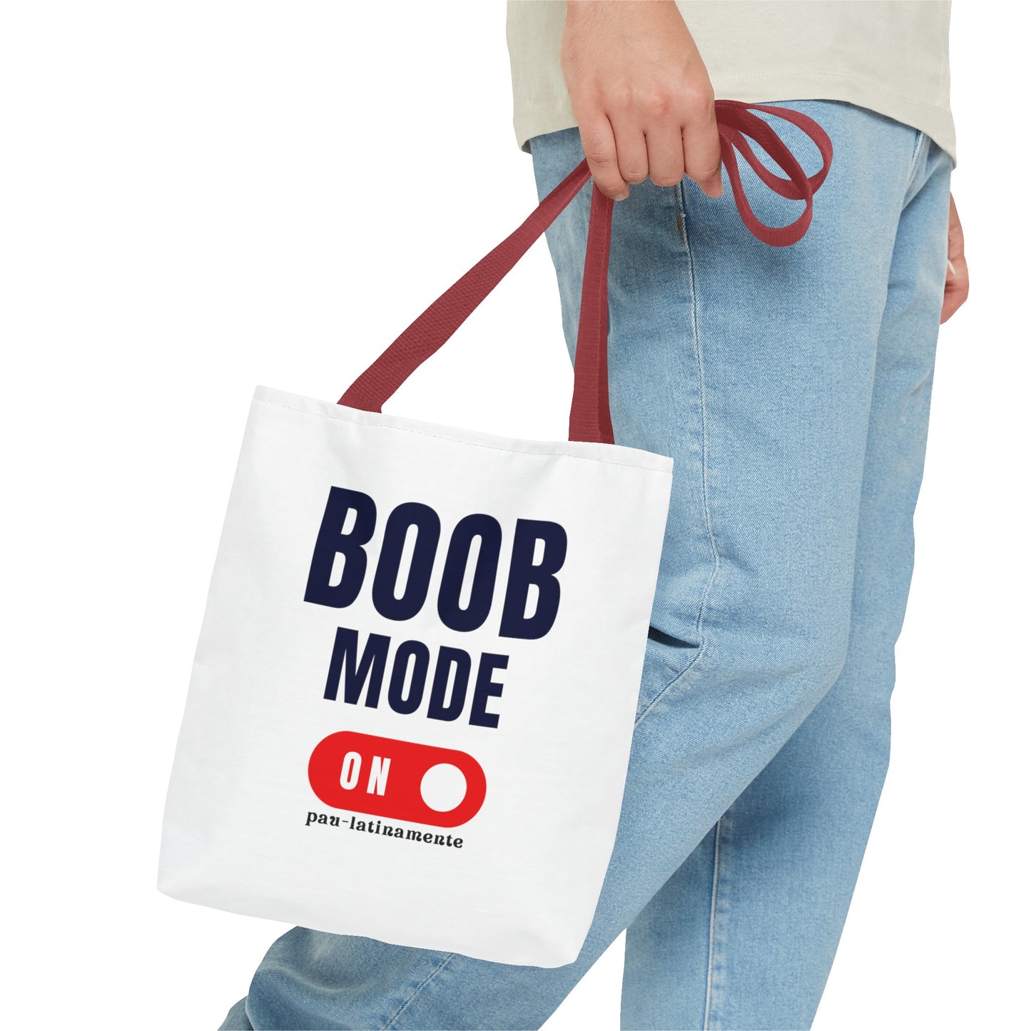 Boob mode ON Pau-latinamente Tote Bag (AOP)