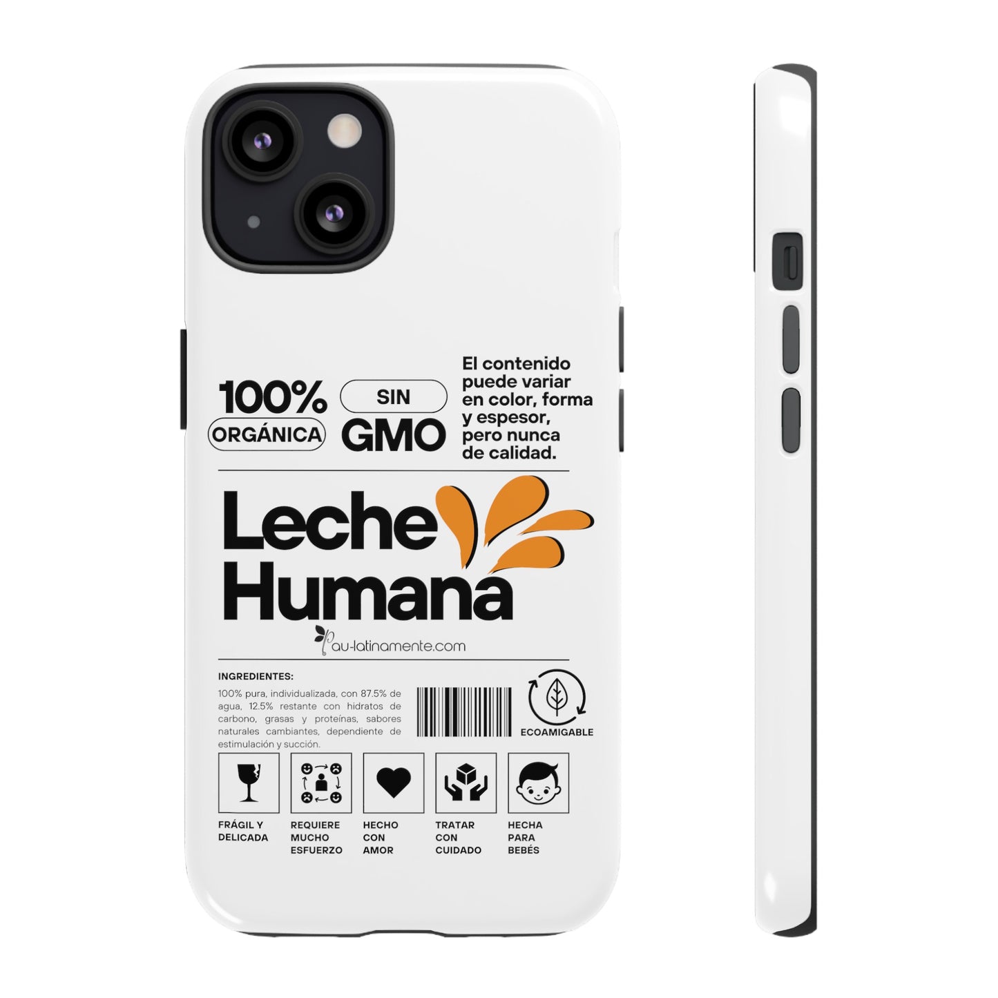 Etiqueta Leche Humana Tough Cases