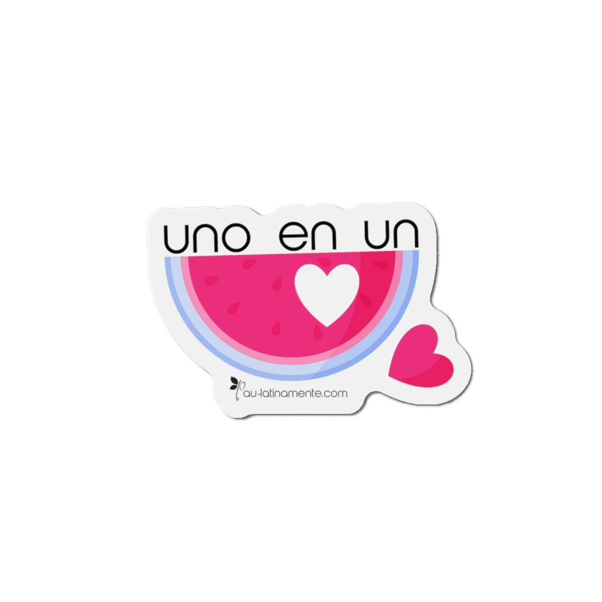 Uno en un melón - Die-Cut Magnets