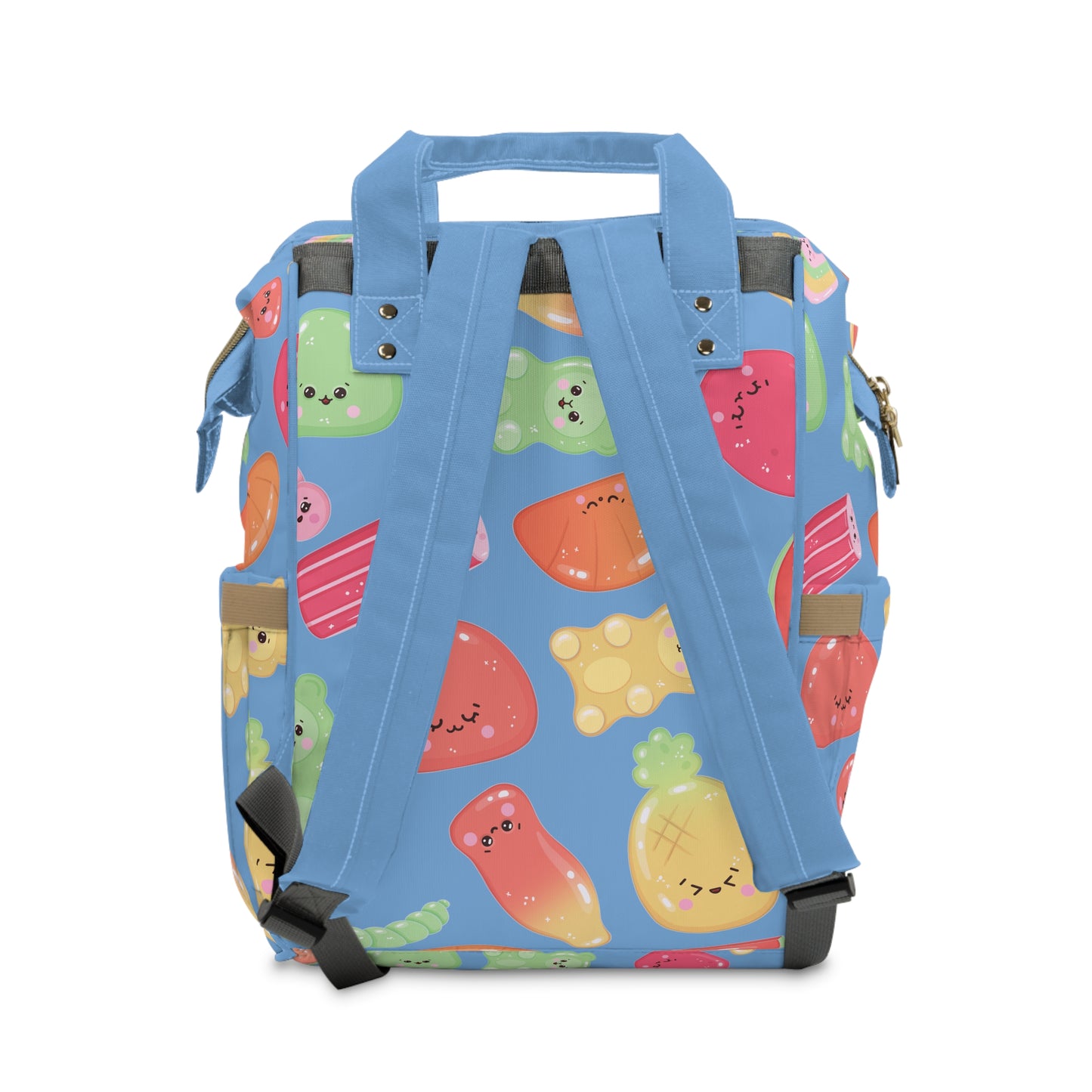 Yummy Gummy (light blue) - Multifunctional Diaper Backpack