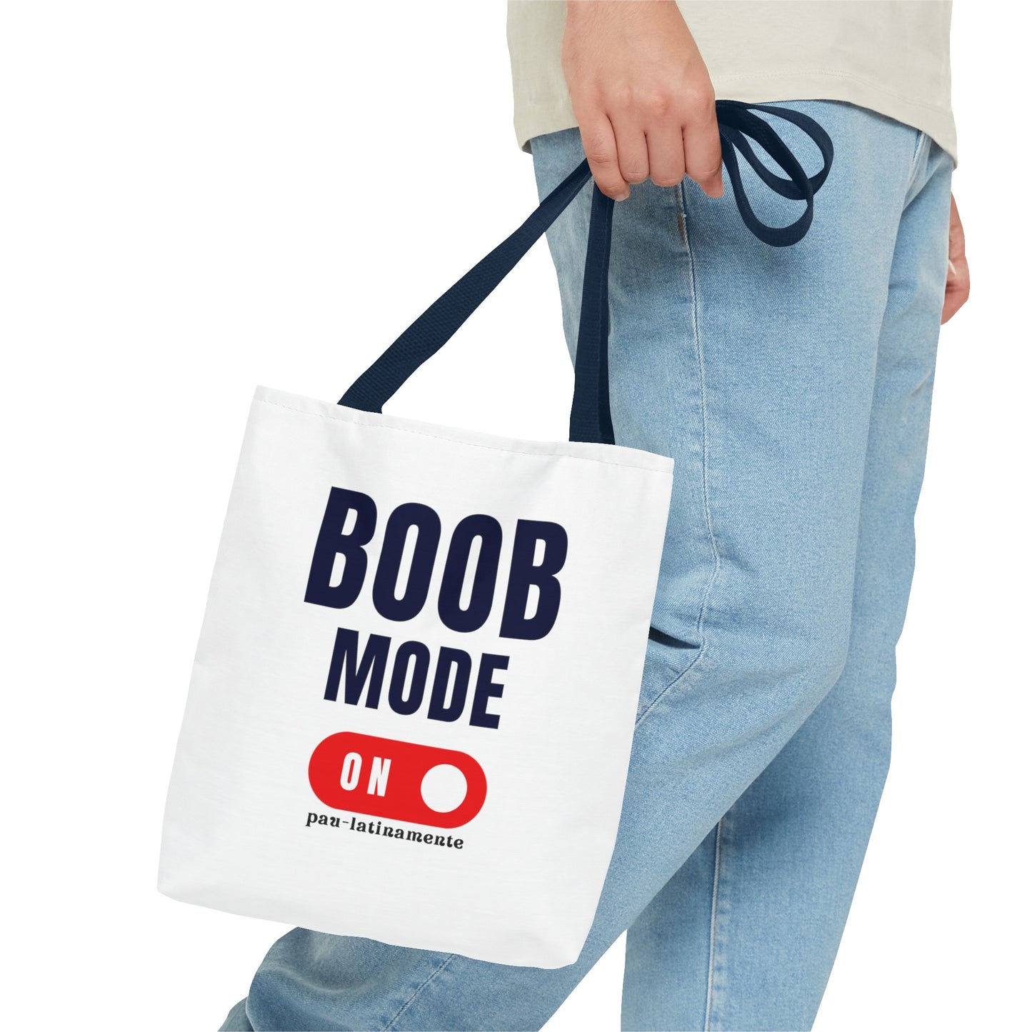 Boob mode ON Pau-latinamente Tote Bag (AOP)