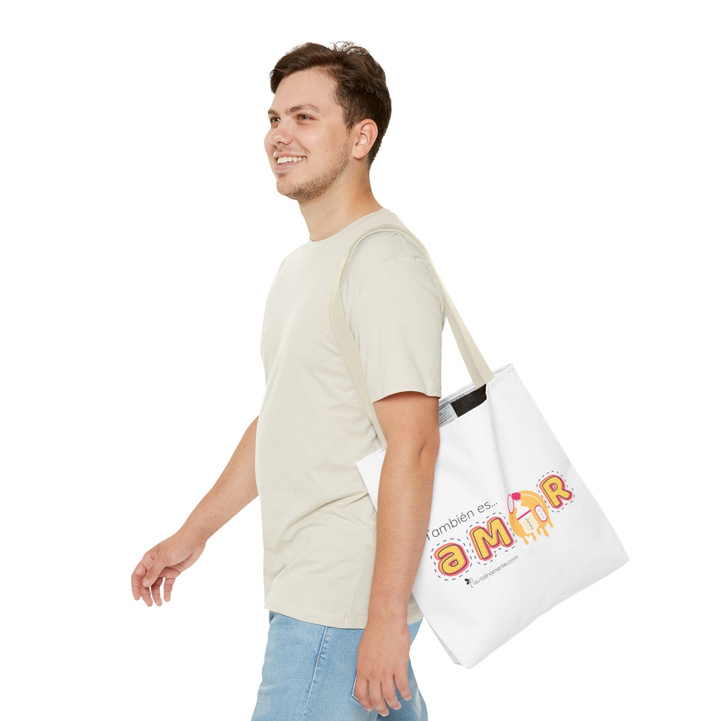 La máquina de extracción es amor - Tote Bag (AOP)
