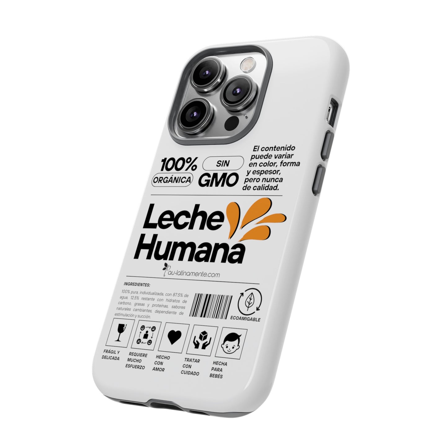 Etiqueta Leche Humana Tough Cases