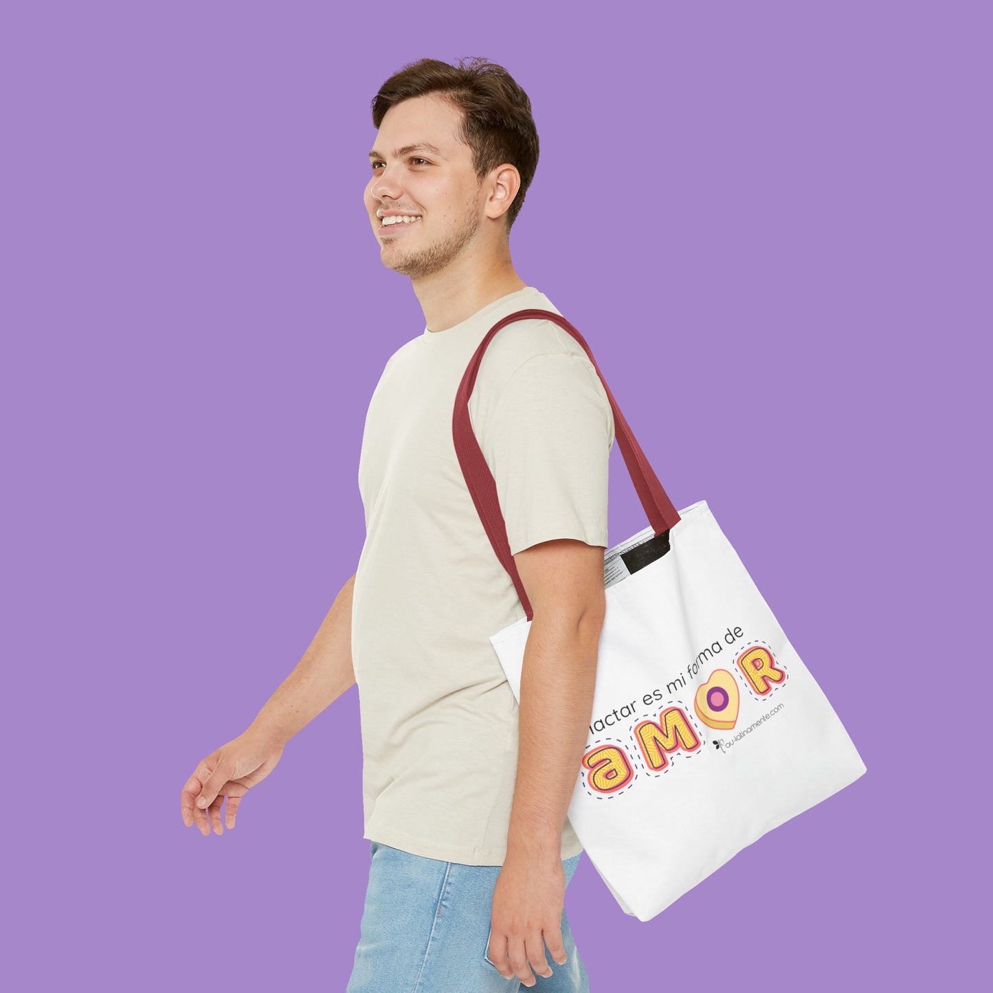 Lactar es mi forma de amor - Tote Bag (AOP)