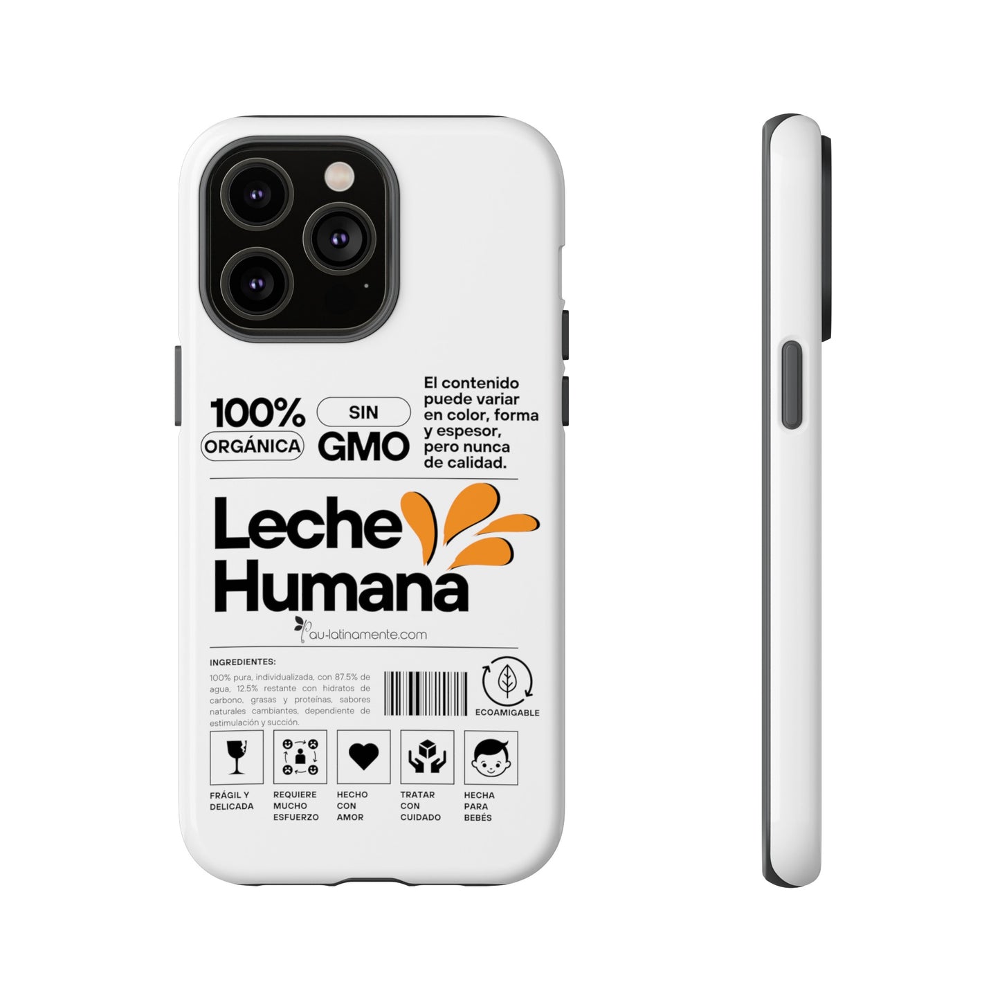 Etiqueta Leche Humana Tough Cases