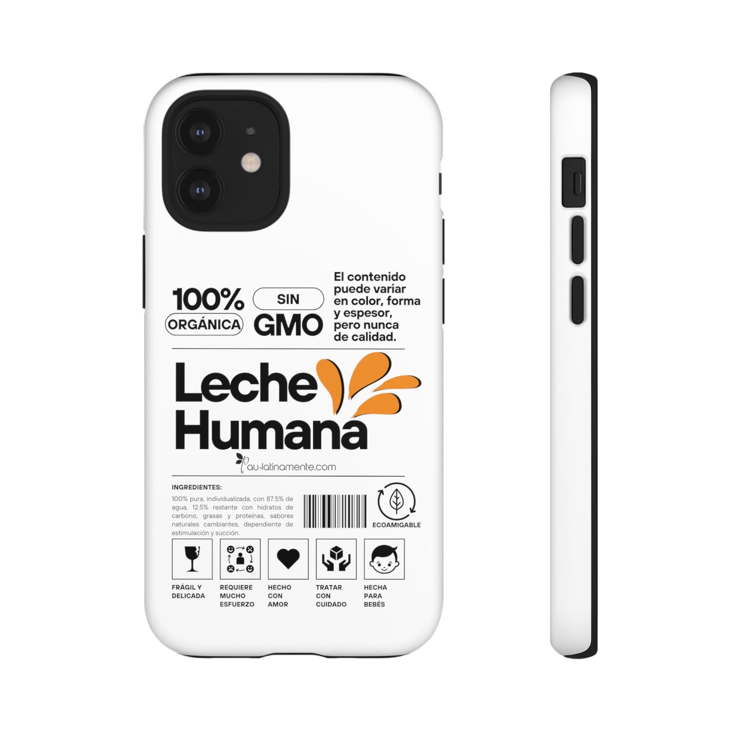 Etiqueta Leche Humana Tough Cases
