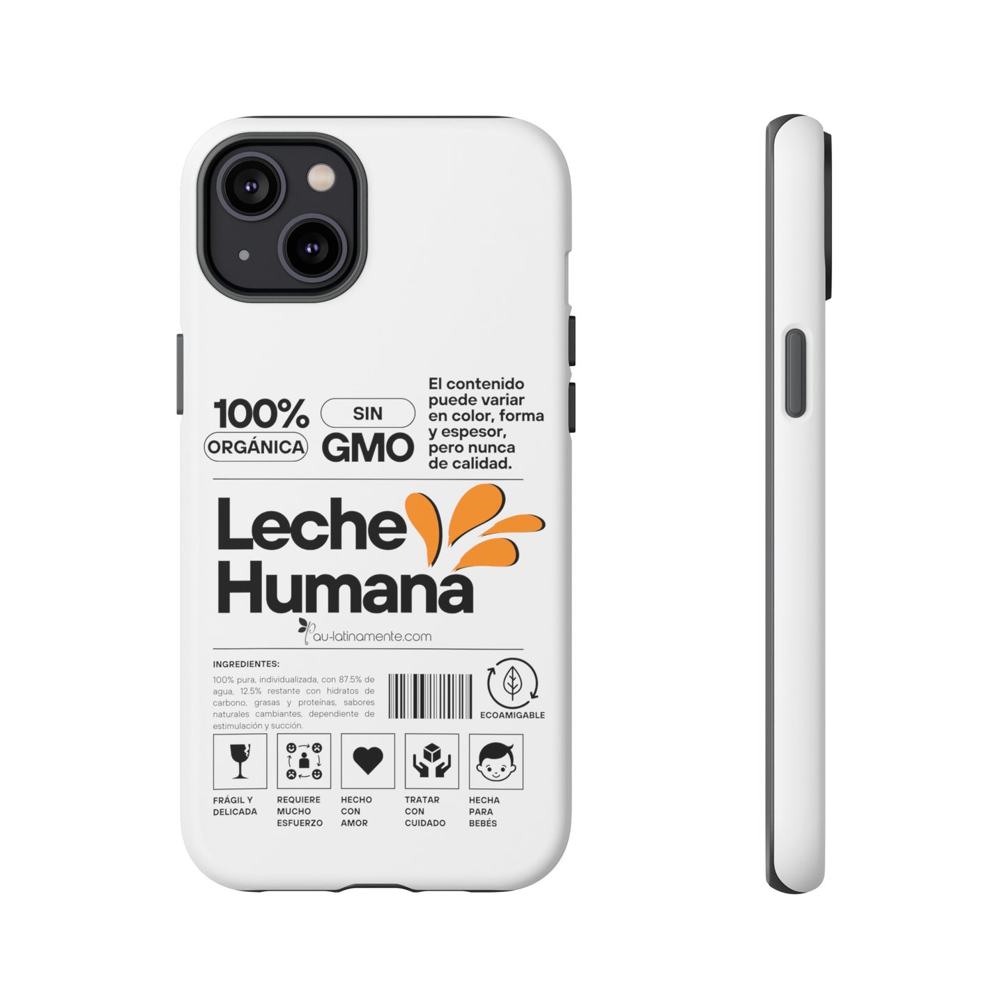 Etiqueta Leche Humana Tough Cases
