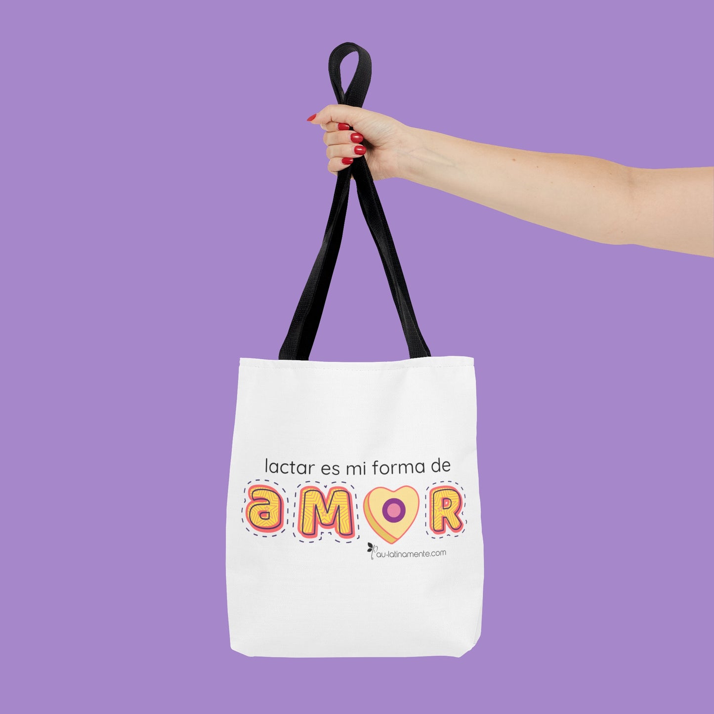 Lactar es mi forma de amor - Tote Bag (AOP)