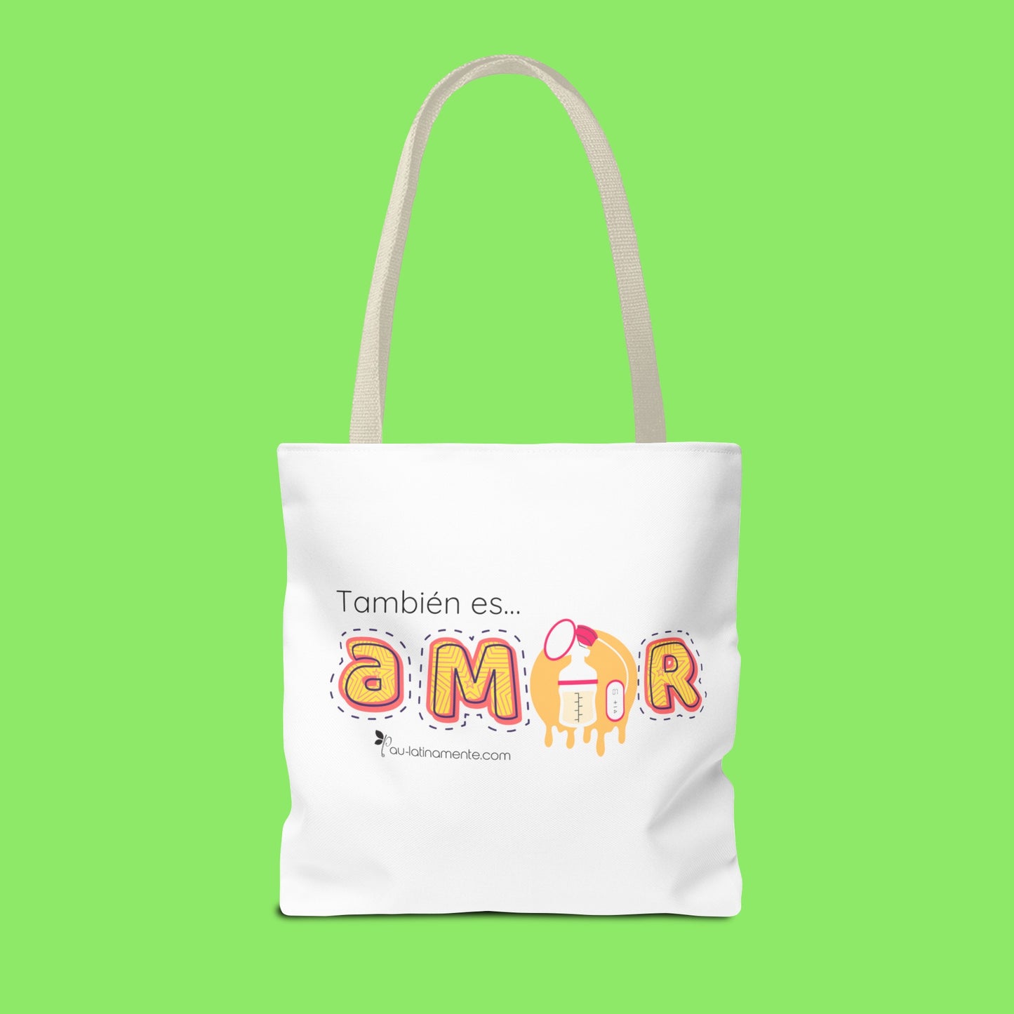 La máquina de extracción es amor - Tote Bag (AOP)