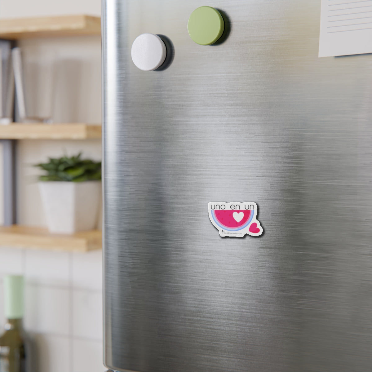 Uno en un melón - Die-Cut Magnets
