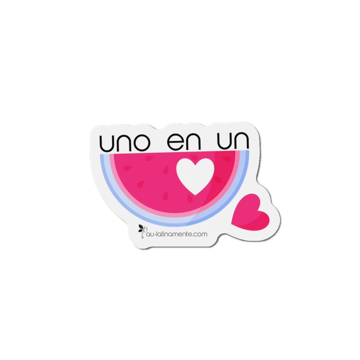 Uno en un melón - Die-Cut Magnets