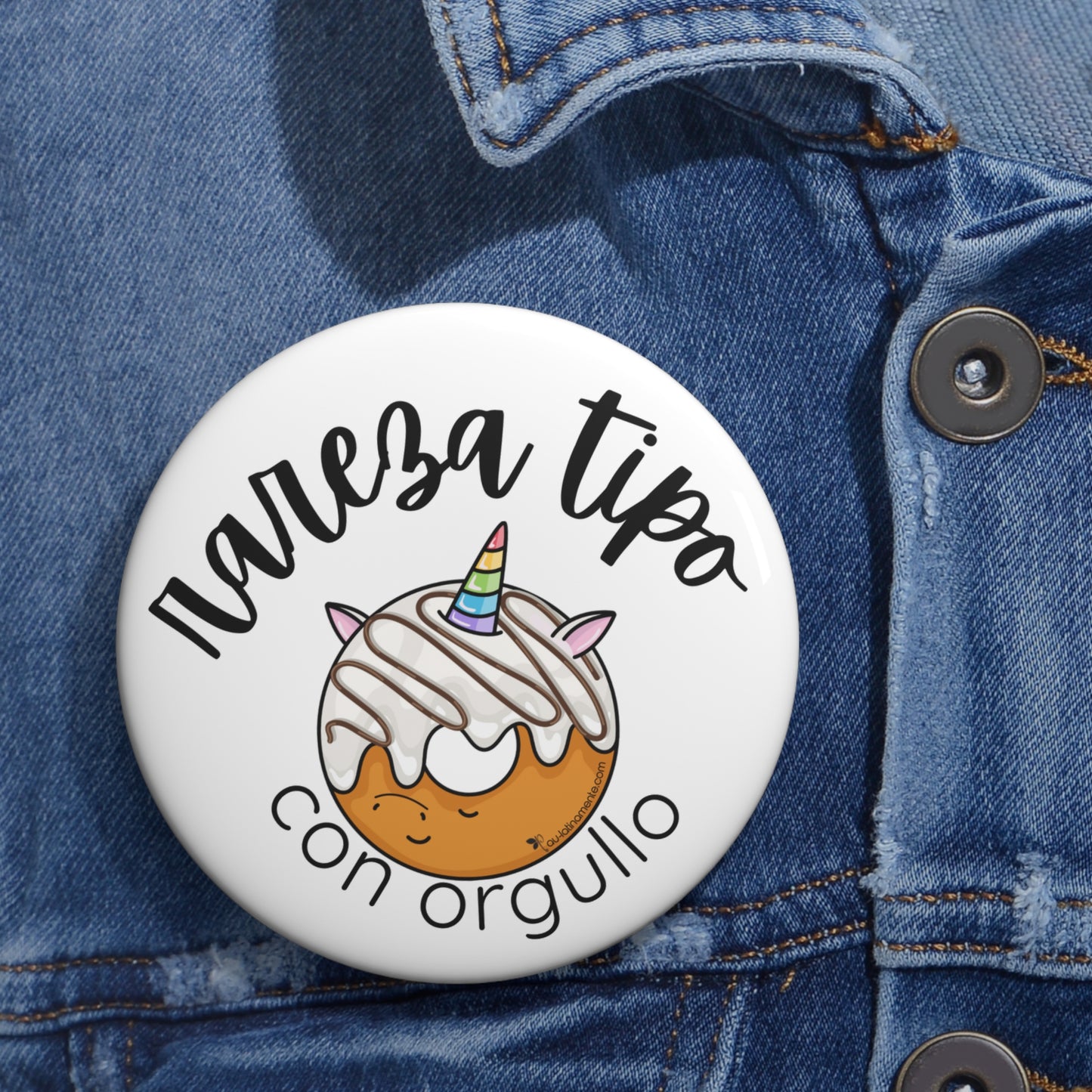 Rareza tipo donicornio - Custom Pin Buttons