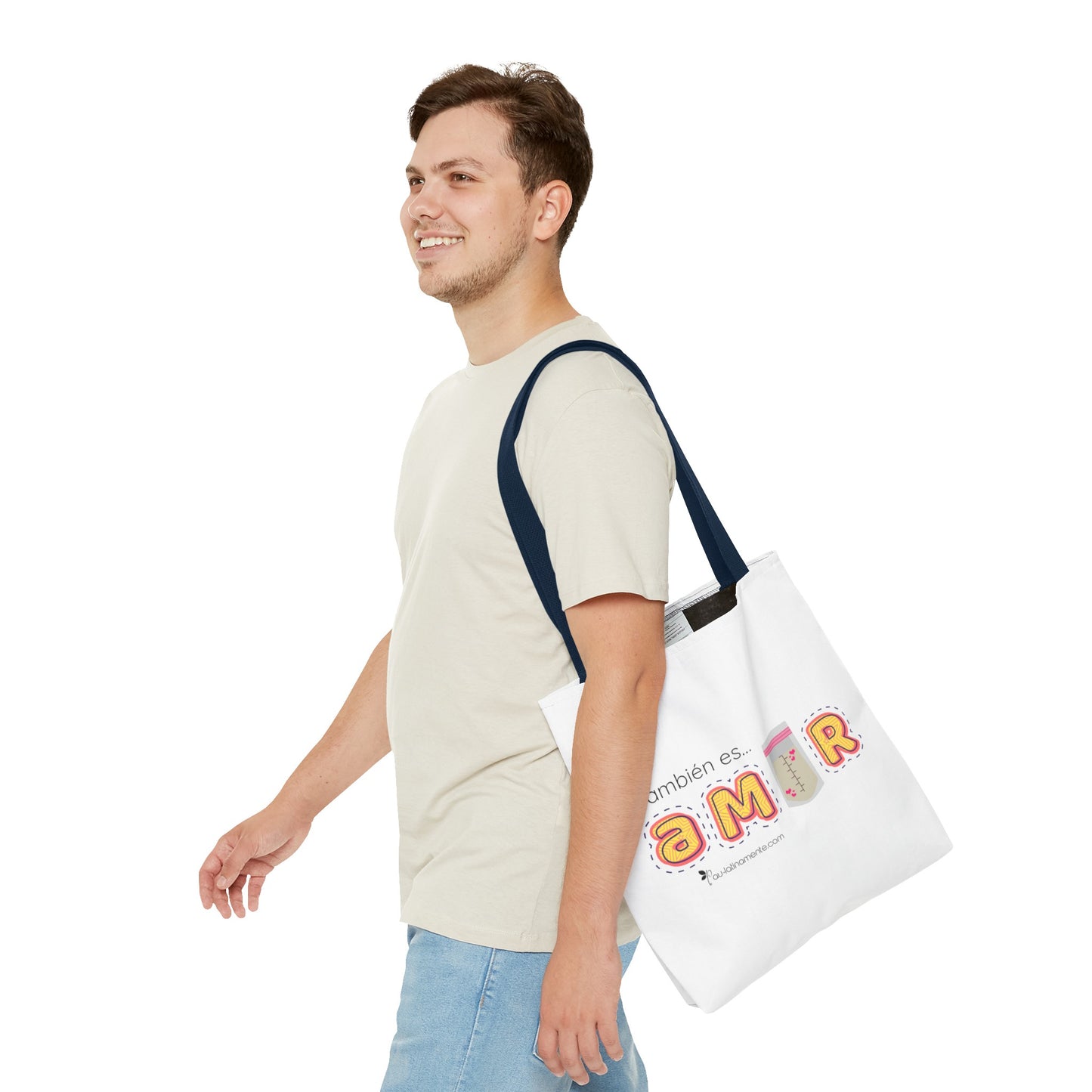 Leche extraída es amor - Tote Bag (AOP)