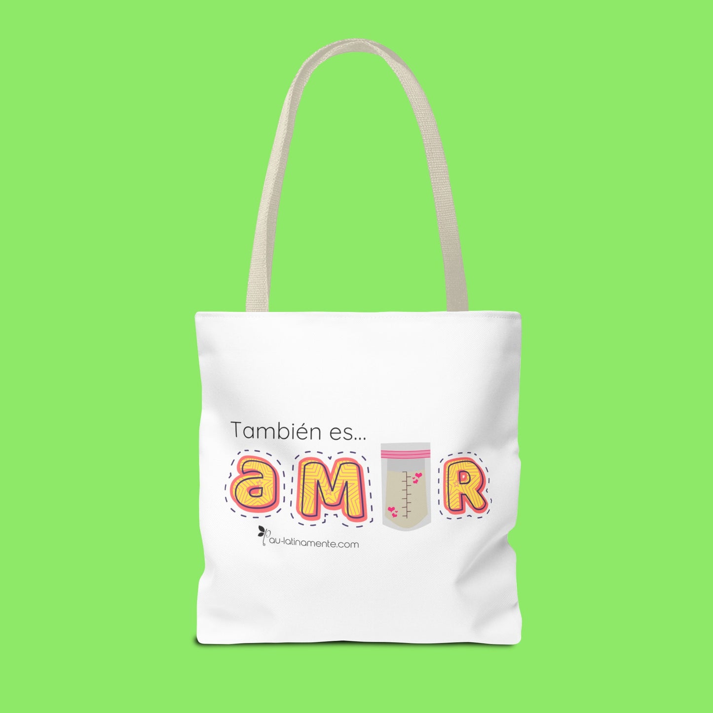 Leche extraída es amor - Tote Bag (AOP)