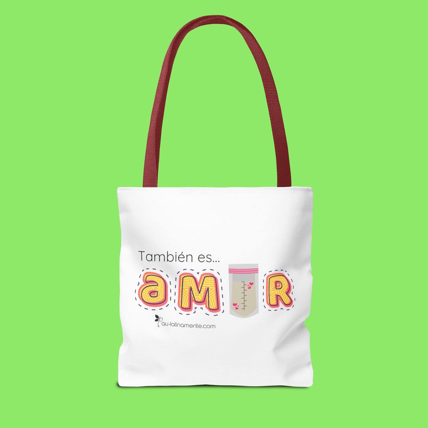 Leche extraída es amor - Tote Bag (AOP)