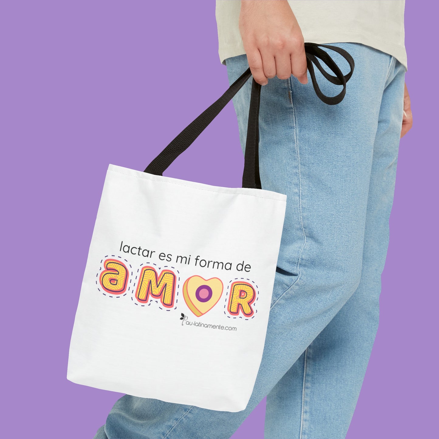 Lactar es mi forma de amor - Tote Bag (AOP)