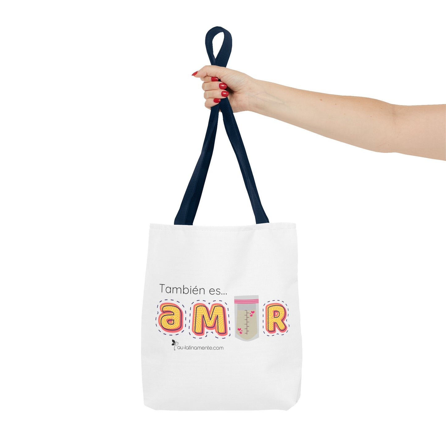 Leche extraída es amor - Tote Bag (AOP)