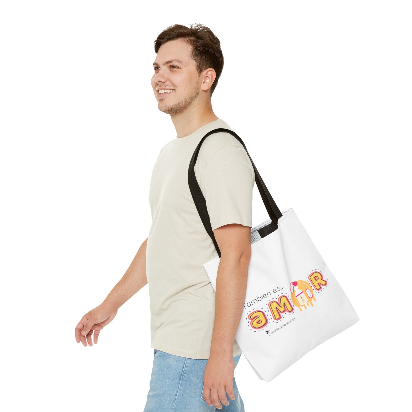 La máquina de extracción es amor - Tote Bag (AOP)
