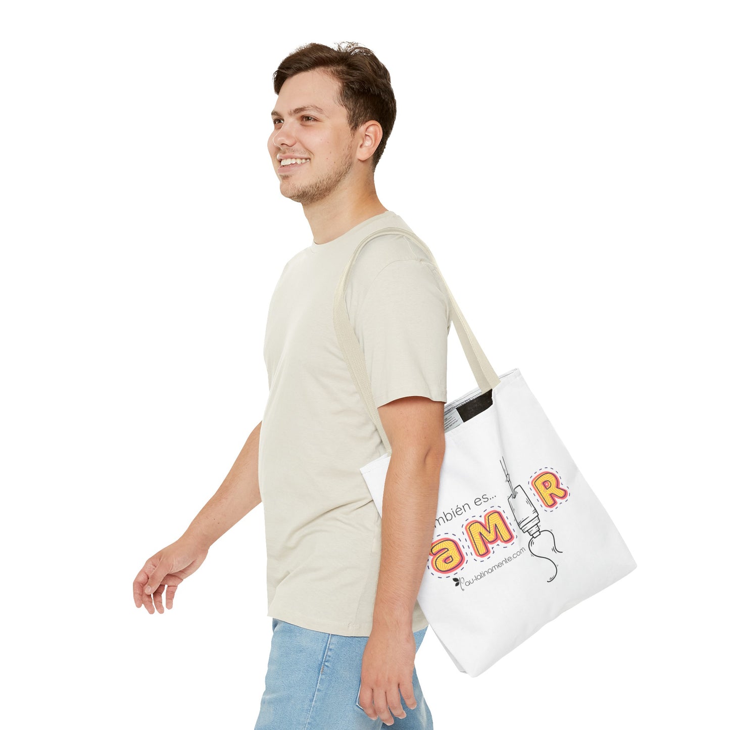 Suplementar también es amor - Tote Bag (AOP)