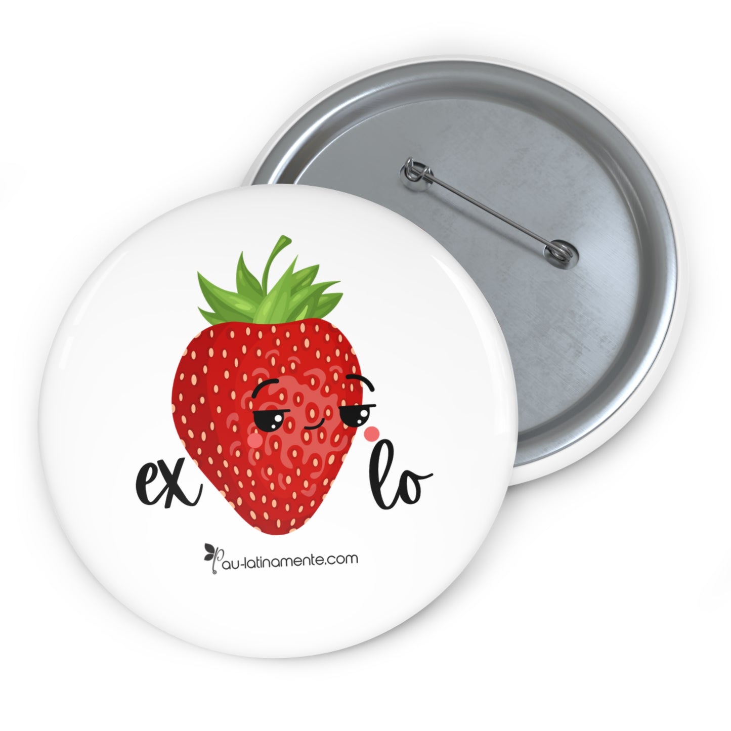 Ex-fresa-lo Custom Pin Buttons