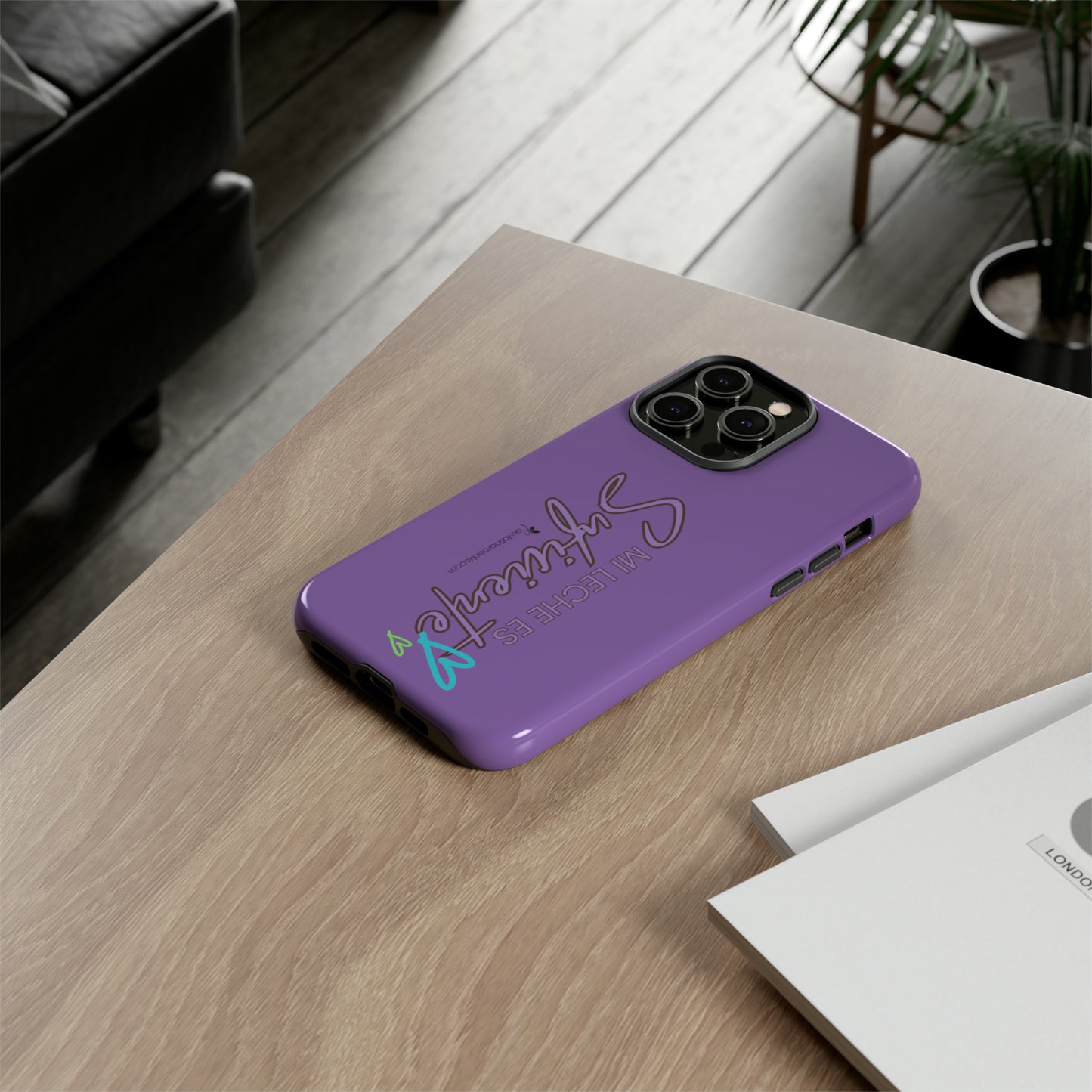 Mi leche es suficiente (purple) - Tough Cases
