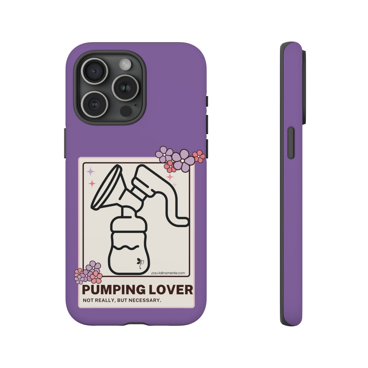 Pumping lover (purple) - Tough Cases