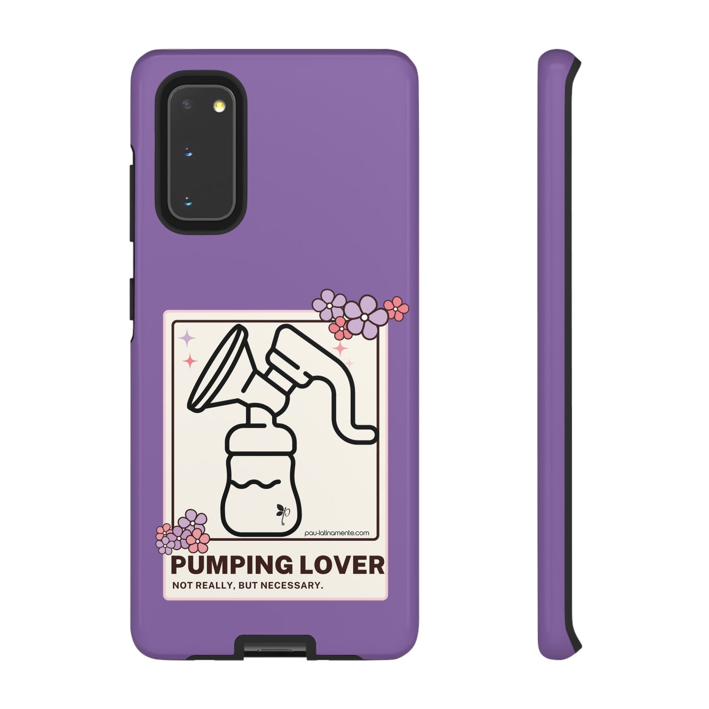 Pumping lover (purple) - Tough Cases