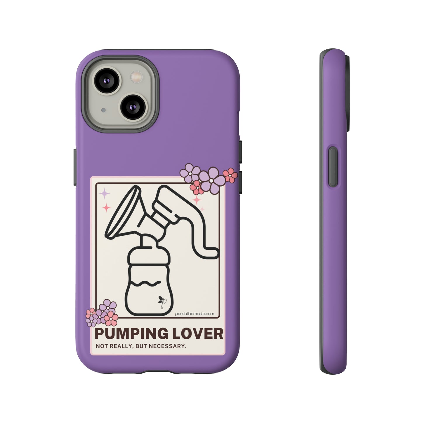 Pumping lover (purple) - Tough Cases