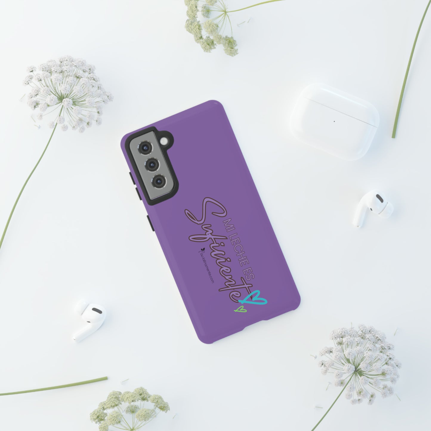 Mi leche es suficiente (purple) - Tough Cases
