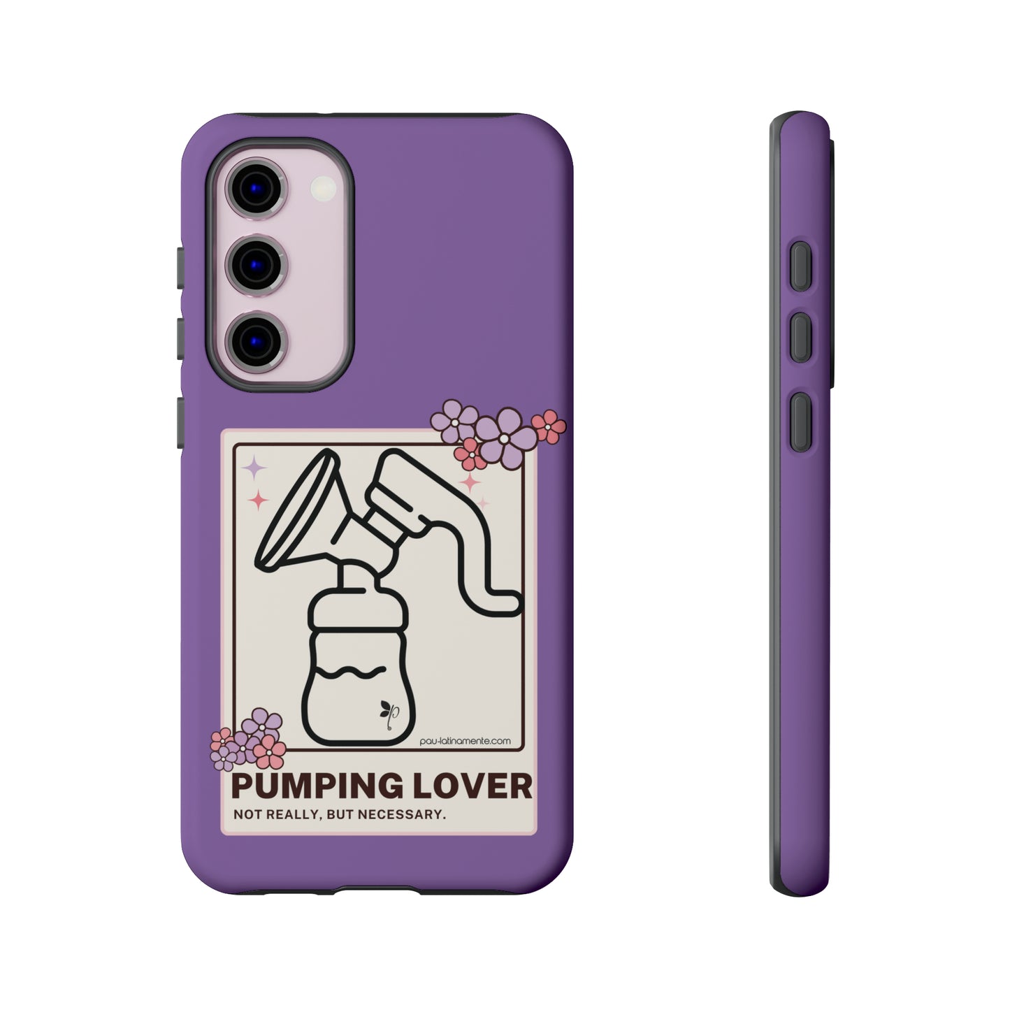 Pumping lover (purple) - Tough Cases