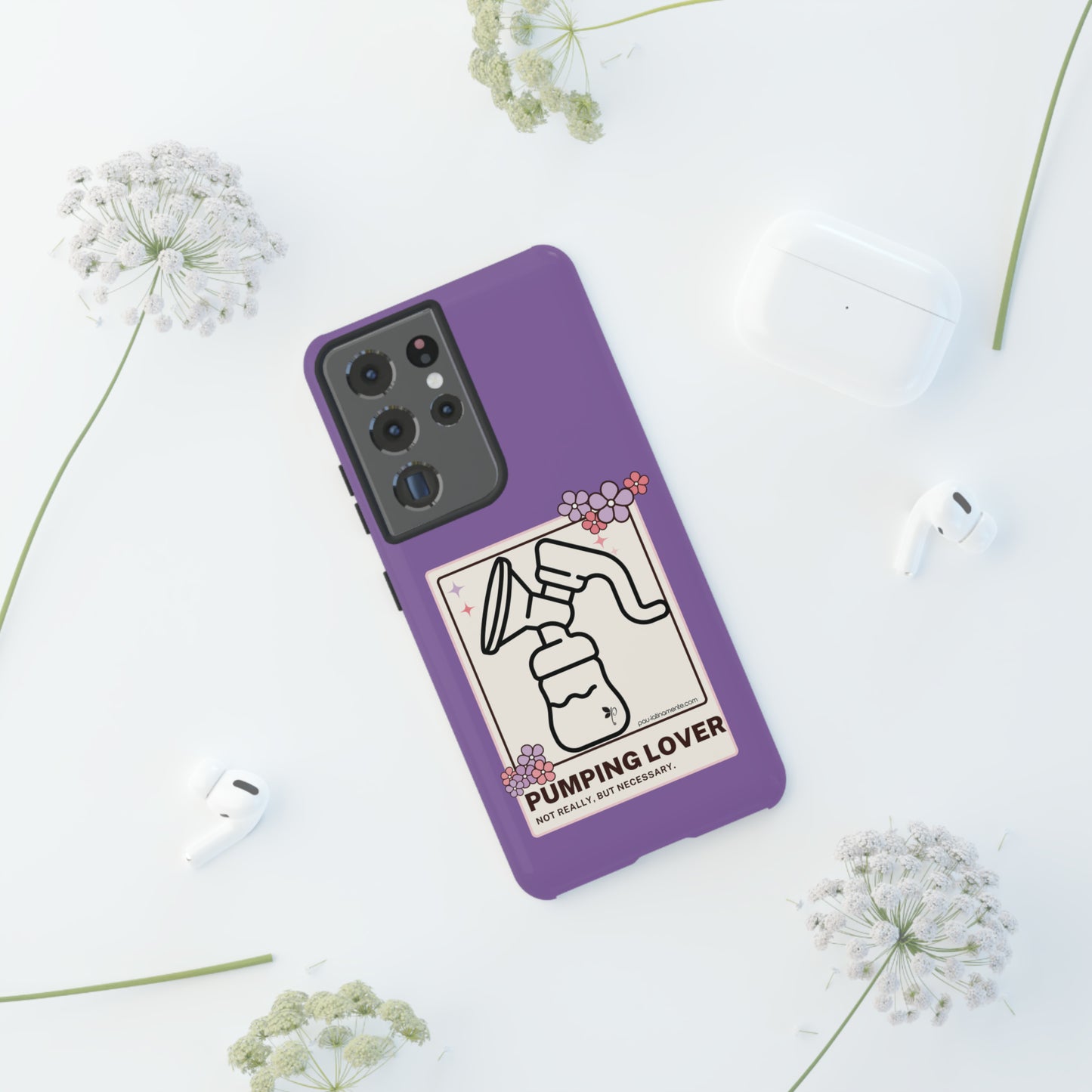 Pumping lover (purple) - Tough Cases