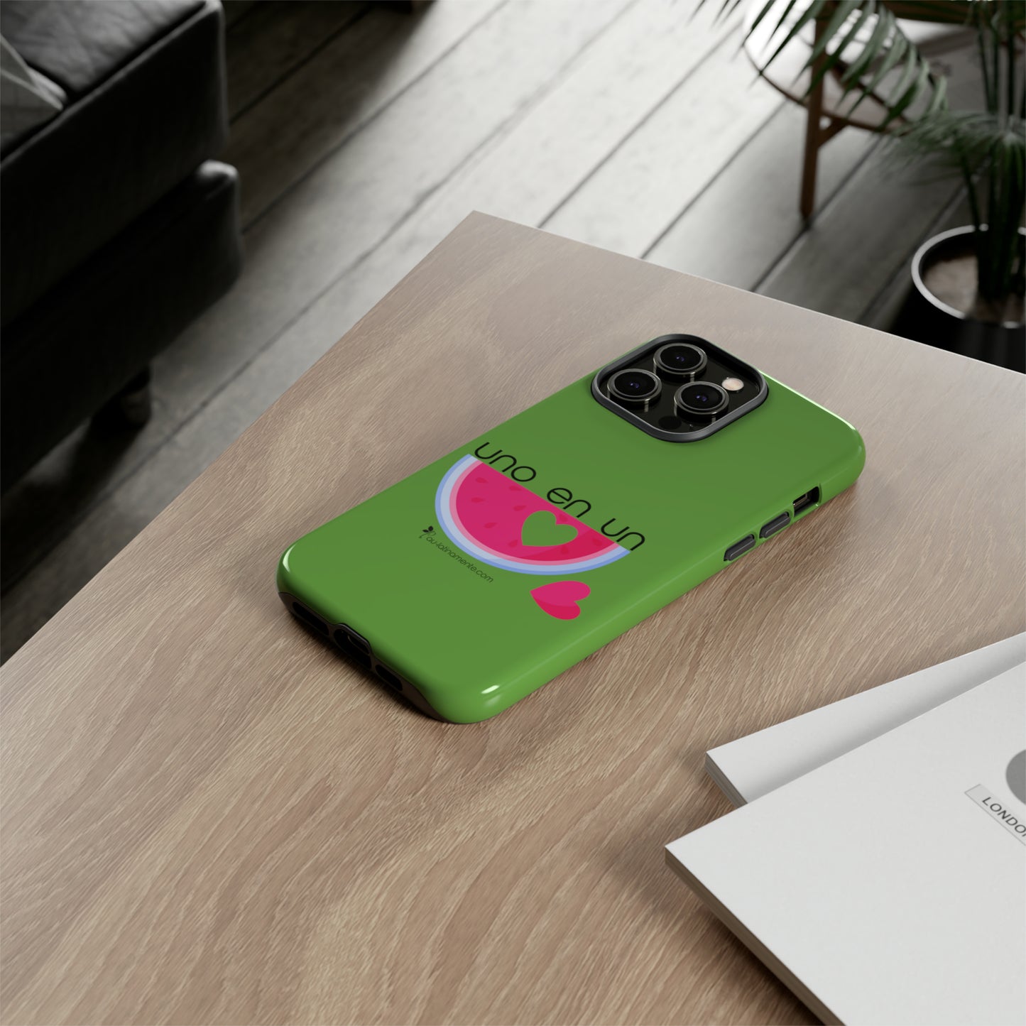 Uno en un melón (lime green) - Tough Cases