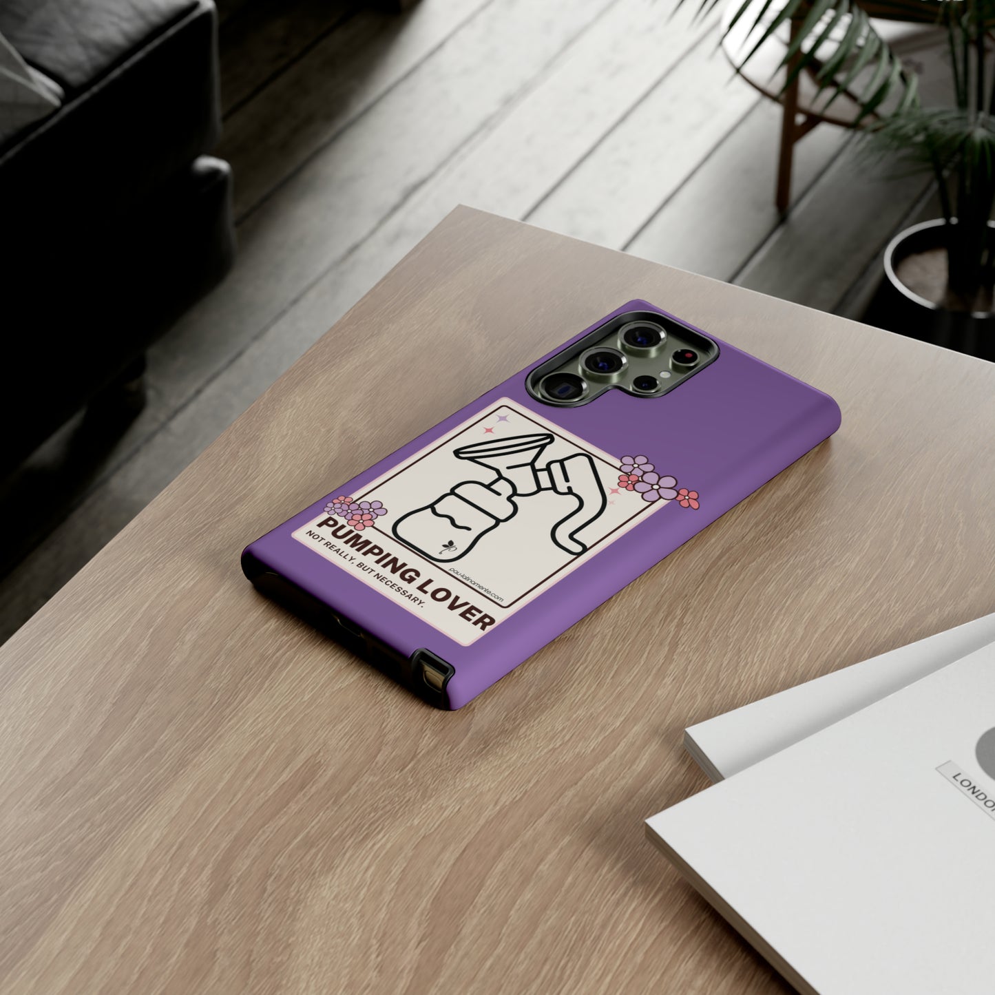 Pumping lover (purple) - Tough Cases
