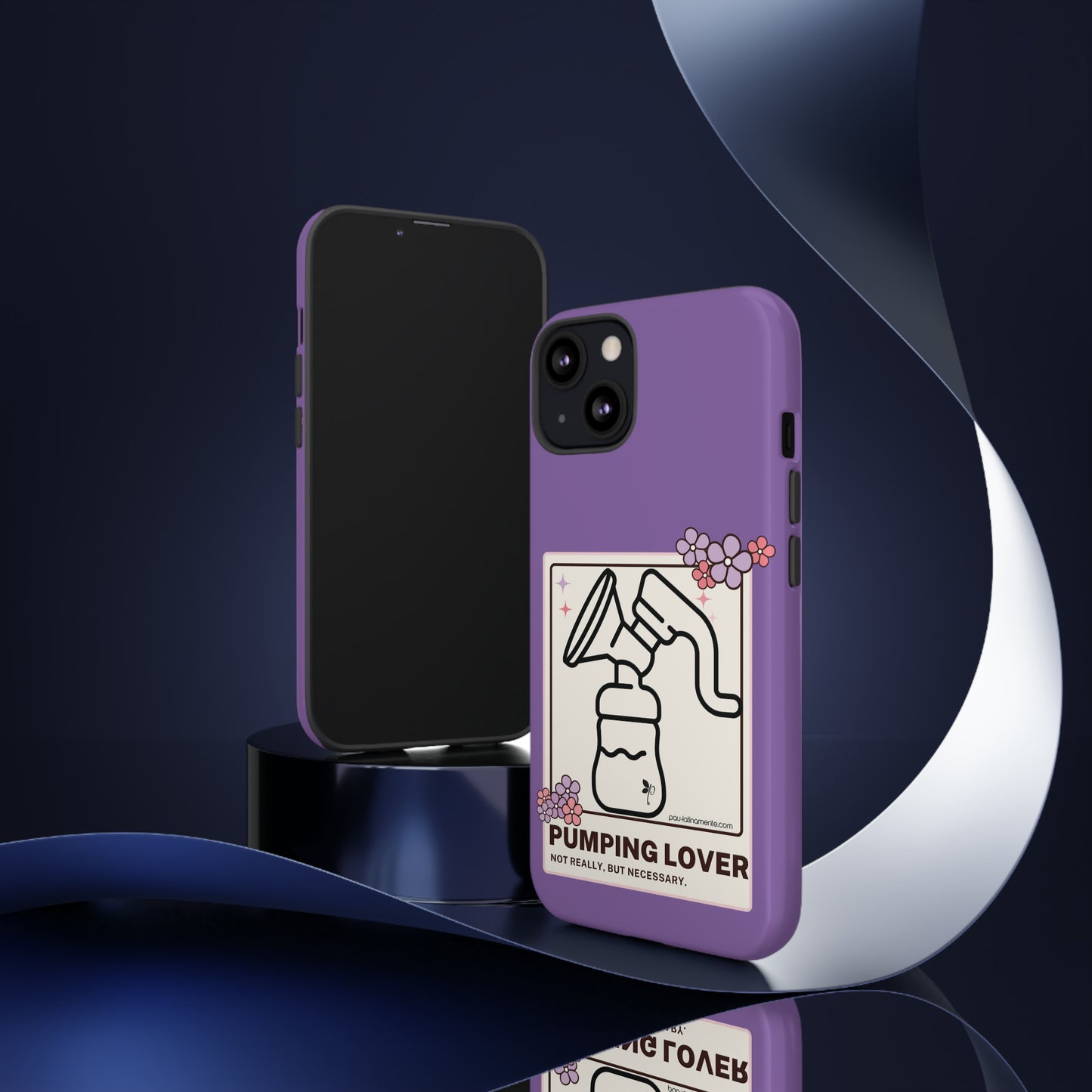 Pumping lover (purple) - Tough Cases