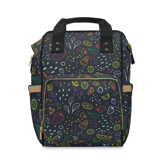 Fruit salad - Multifunctional Diaper Backpack