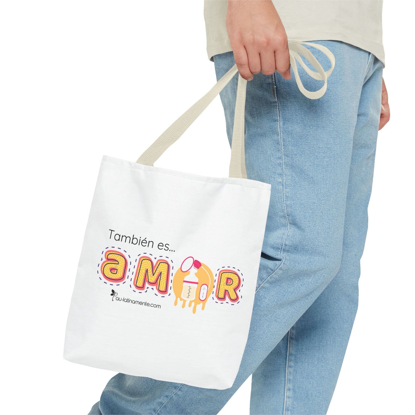 La máquina de extracción es amor - Tote Bag (AOP)