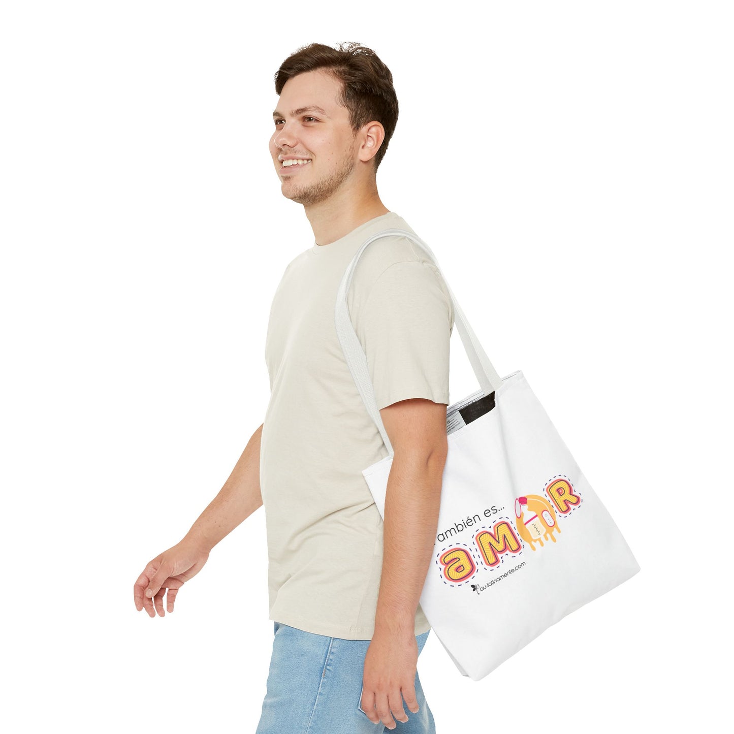 La máquina de extracción es amor - Tote Bag (AOP)