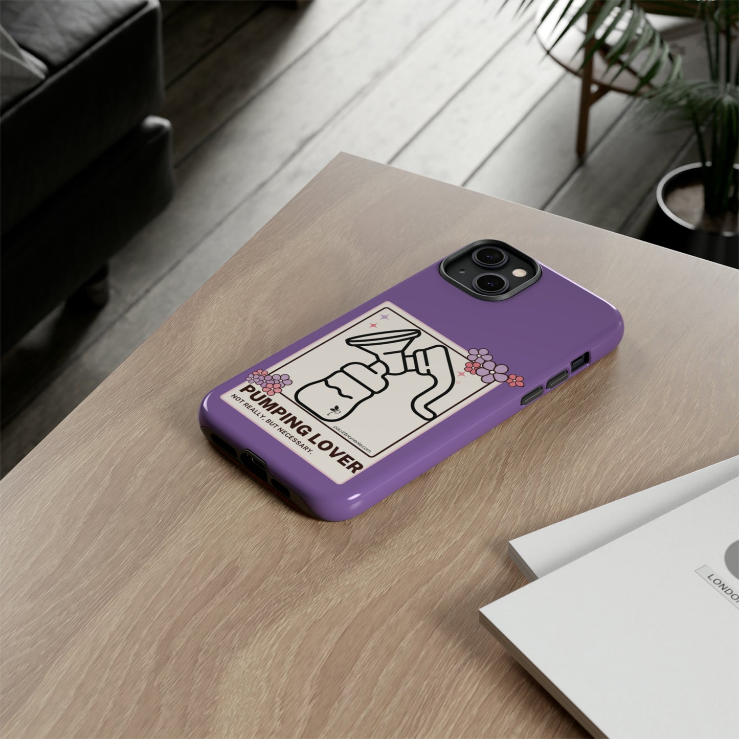 Pumping lover (purple) - Tough Cases