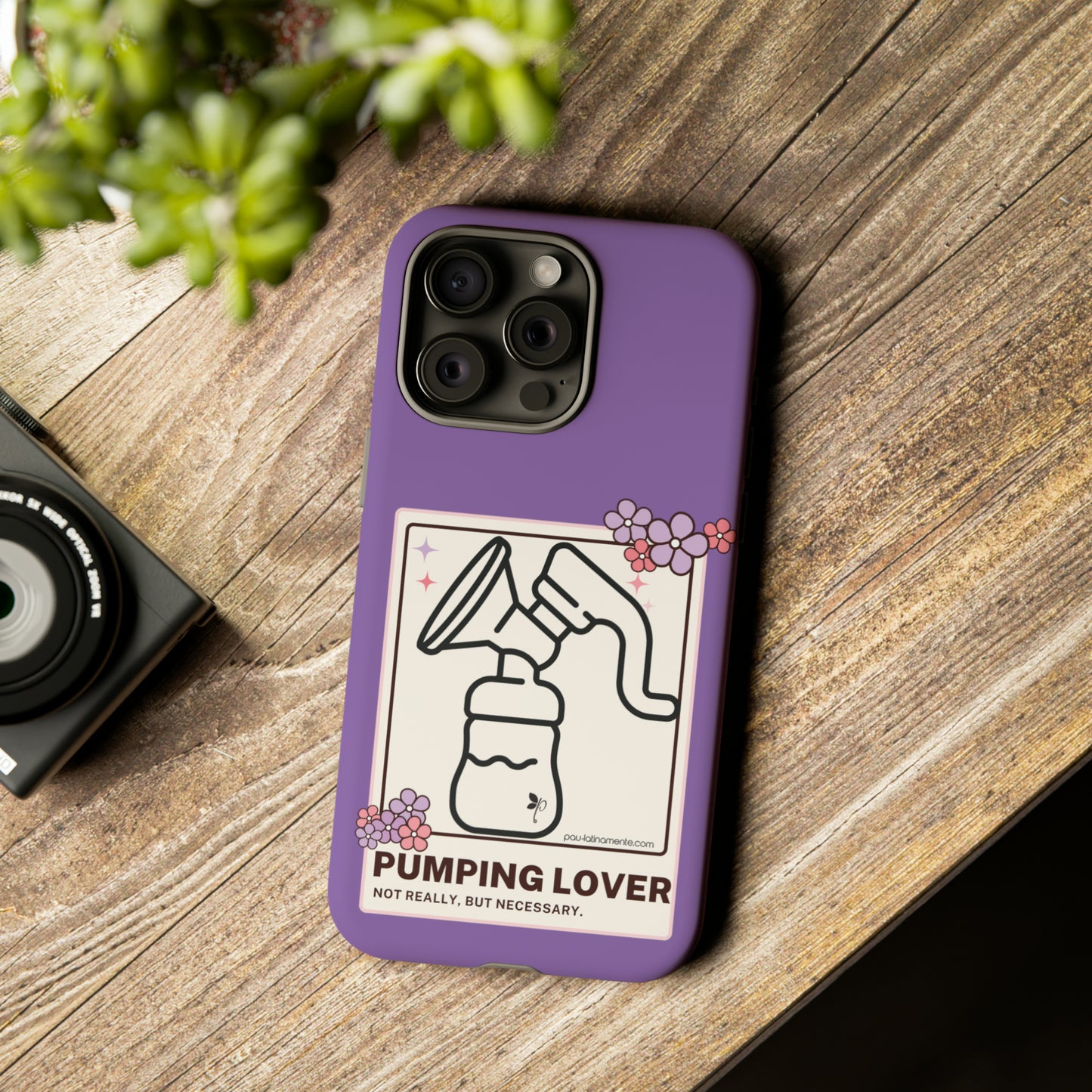 Pumping lover (purple) - Tough Cases