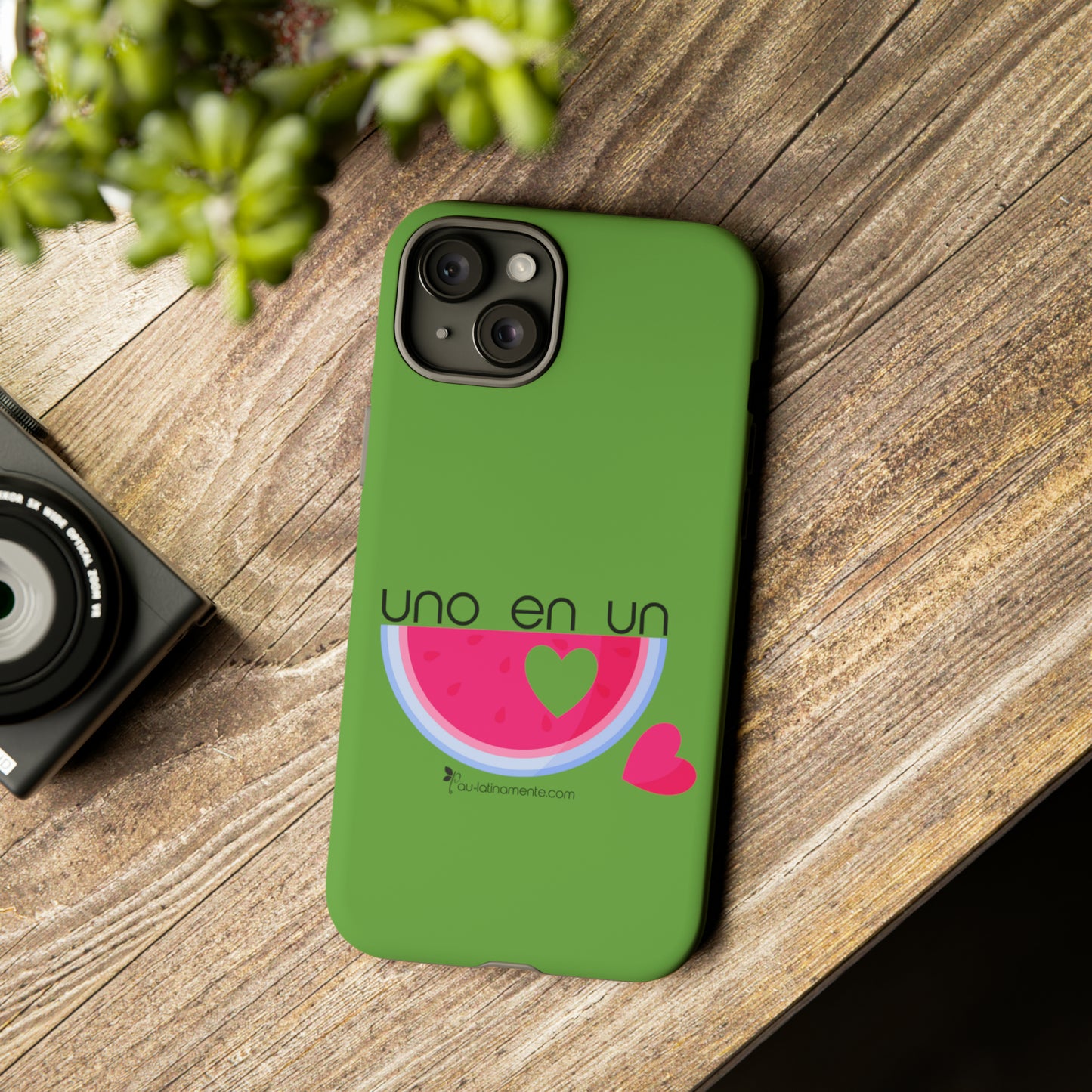 Uno en un melón (lime green) - Tough Cases
